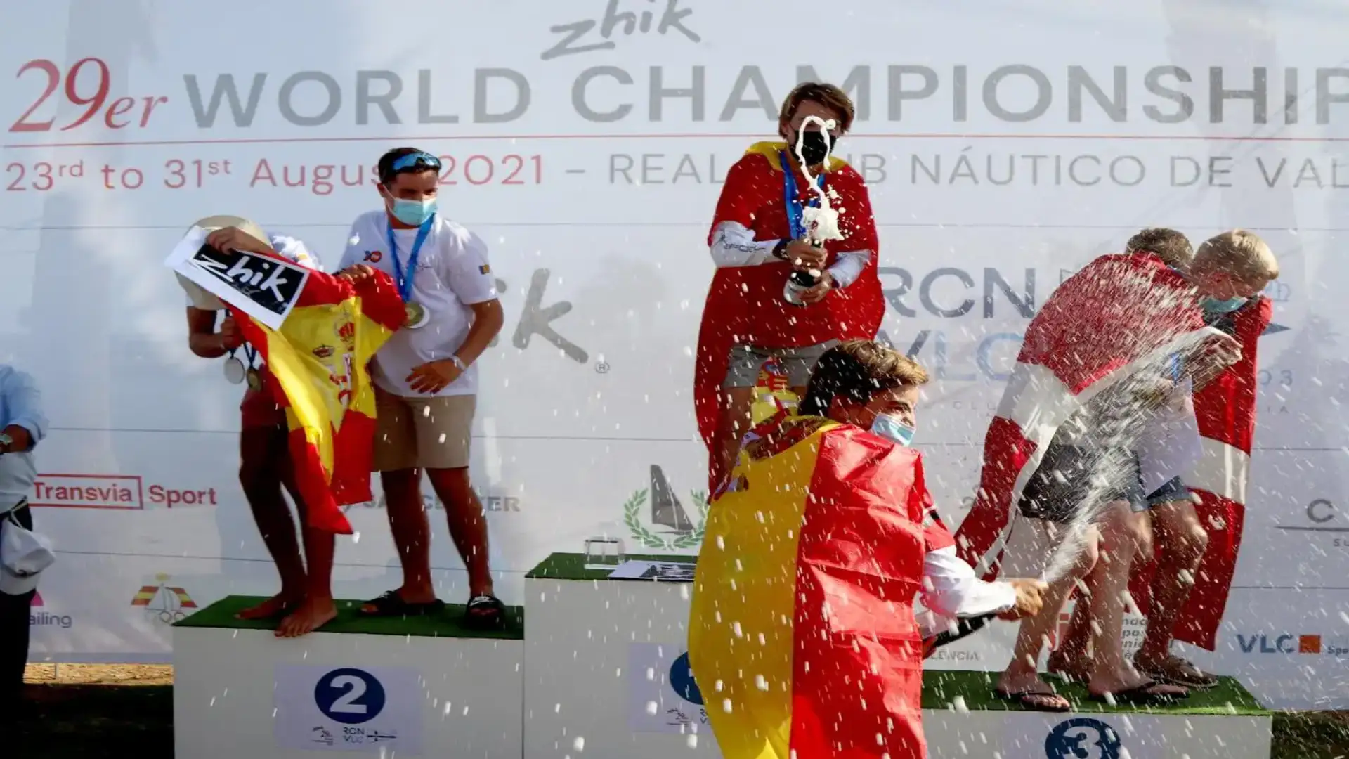 I Nautici di Valencia e Gran Canaria protagonisti nel World Zhik di 29er