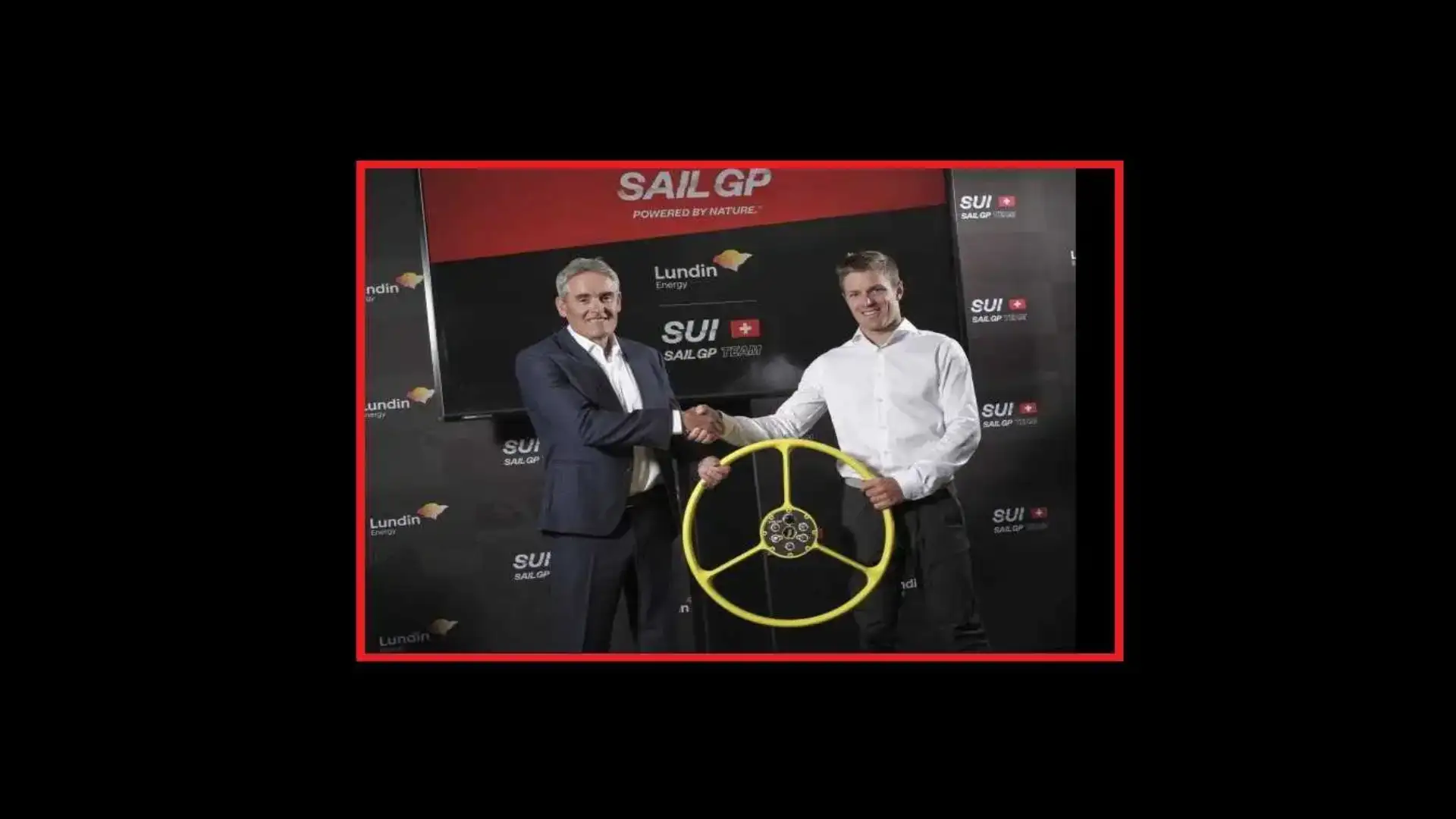 Il capitano svizzero Sébastien Schneiter olimpico al SailGP