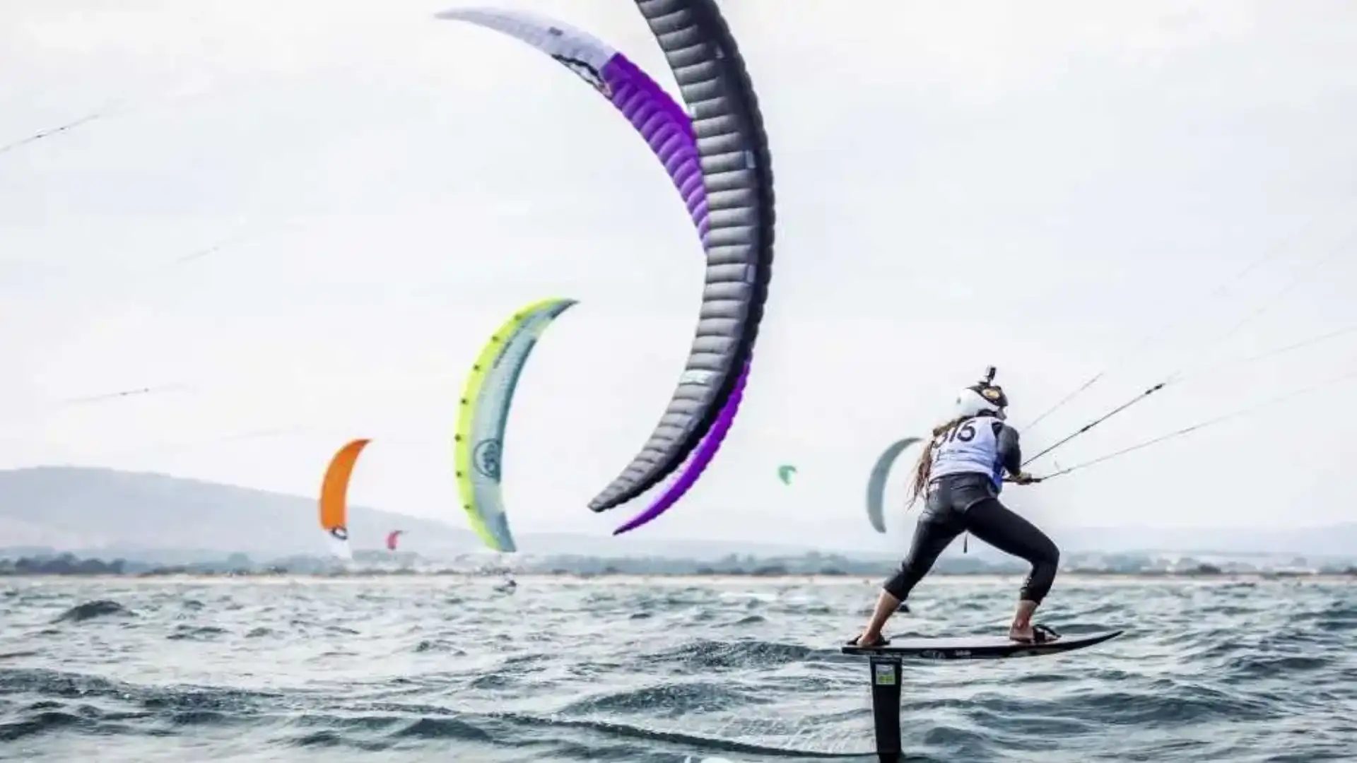 Gisela Smalto alla Top10 del Campionato Europeo di Formula Kite