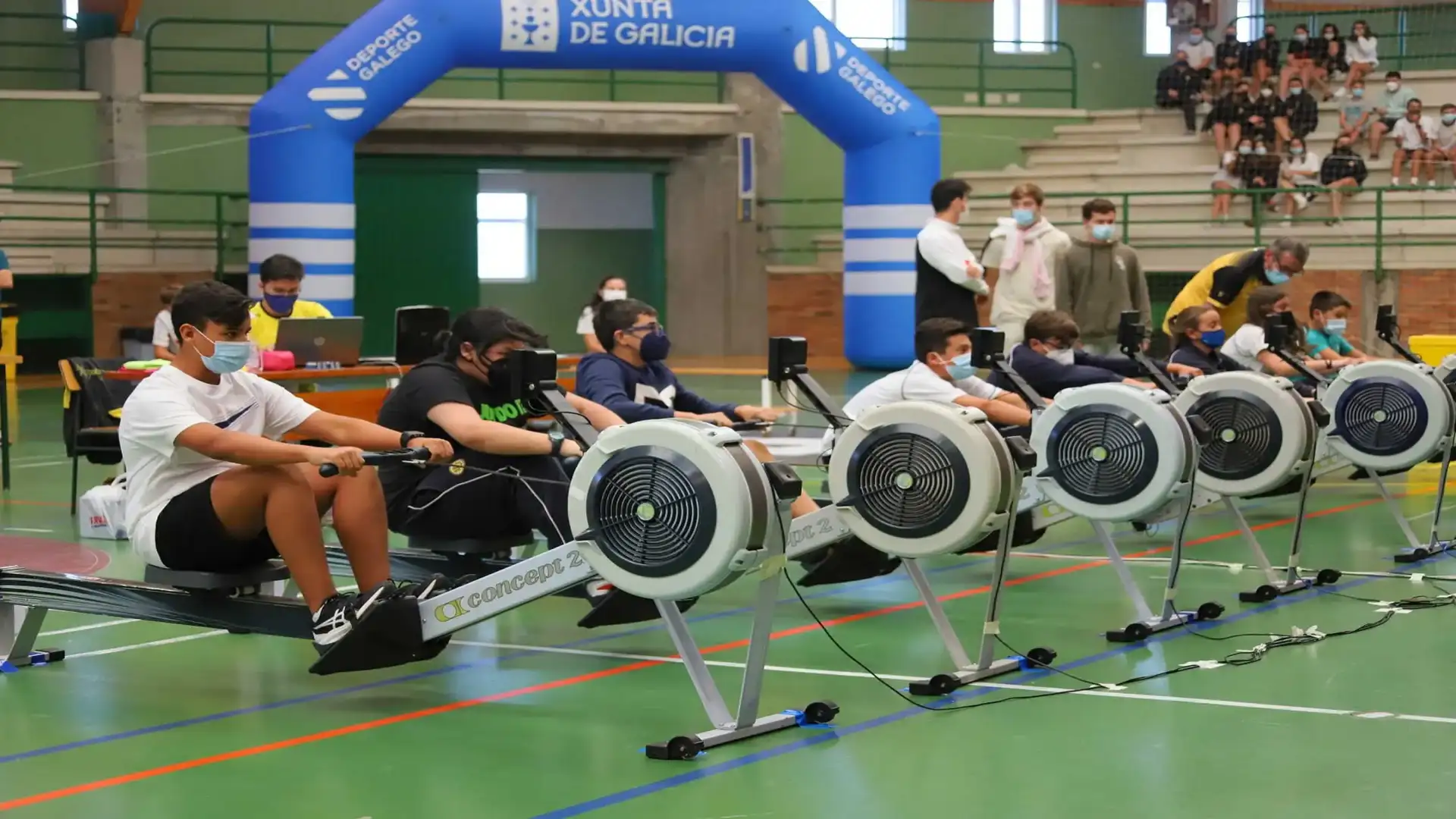 Successo del Trofeo Ence Concello di Remo Marin Ergometro della Settimana Abanca