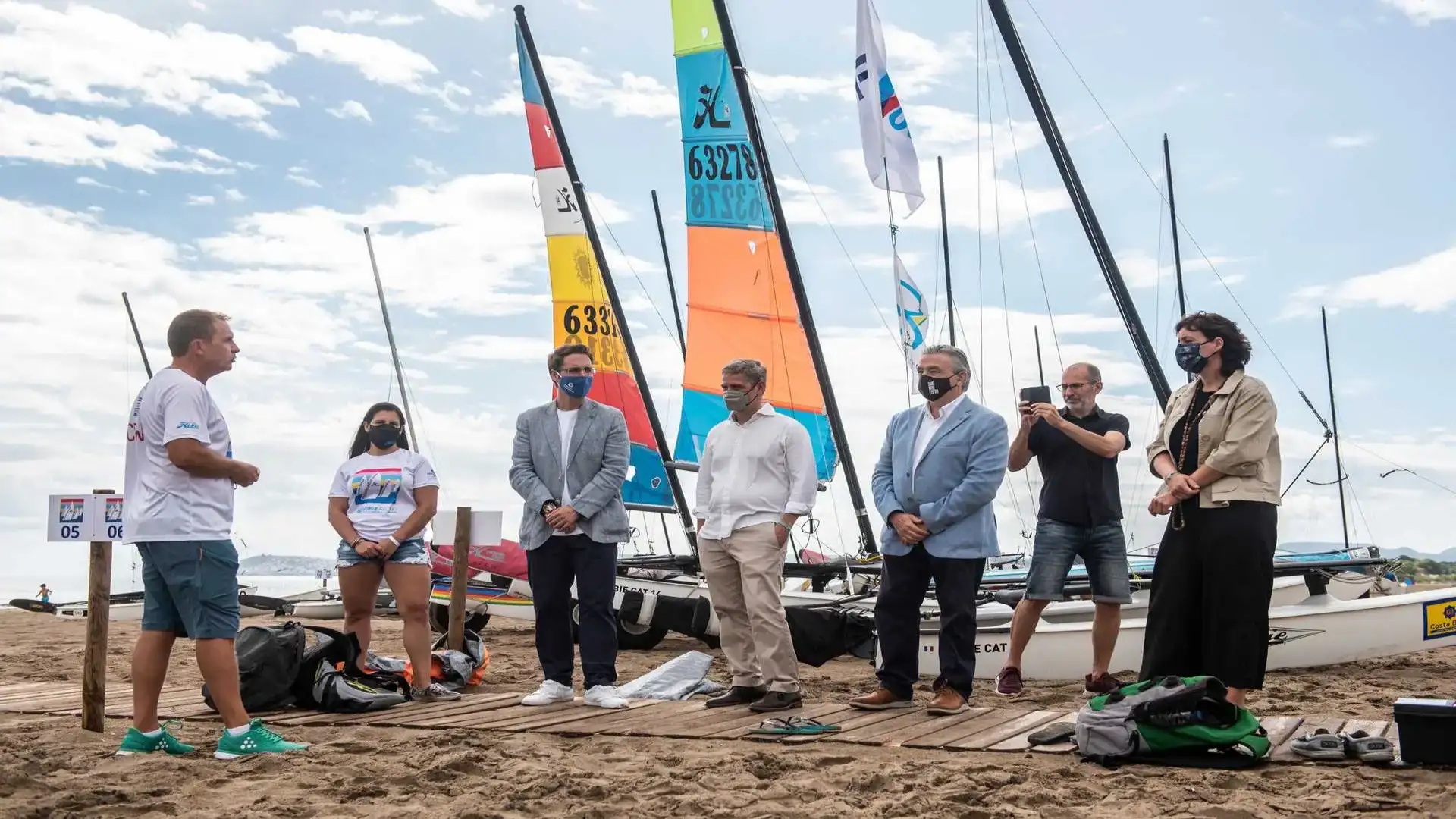 Presentato l'Hobie MultiEuropean Championship 2-021 sulla Costa Brava