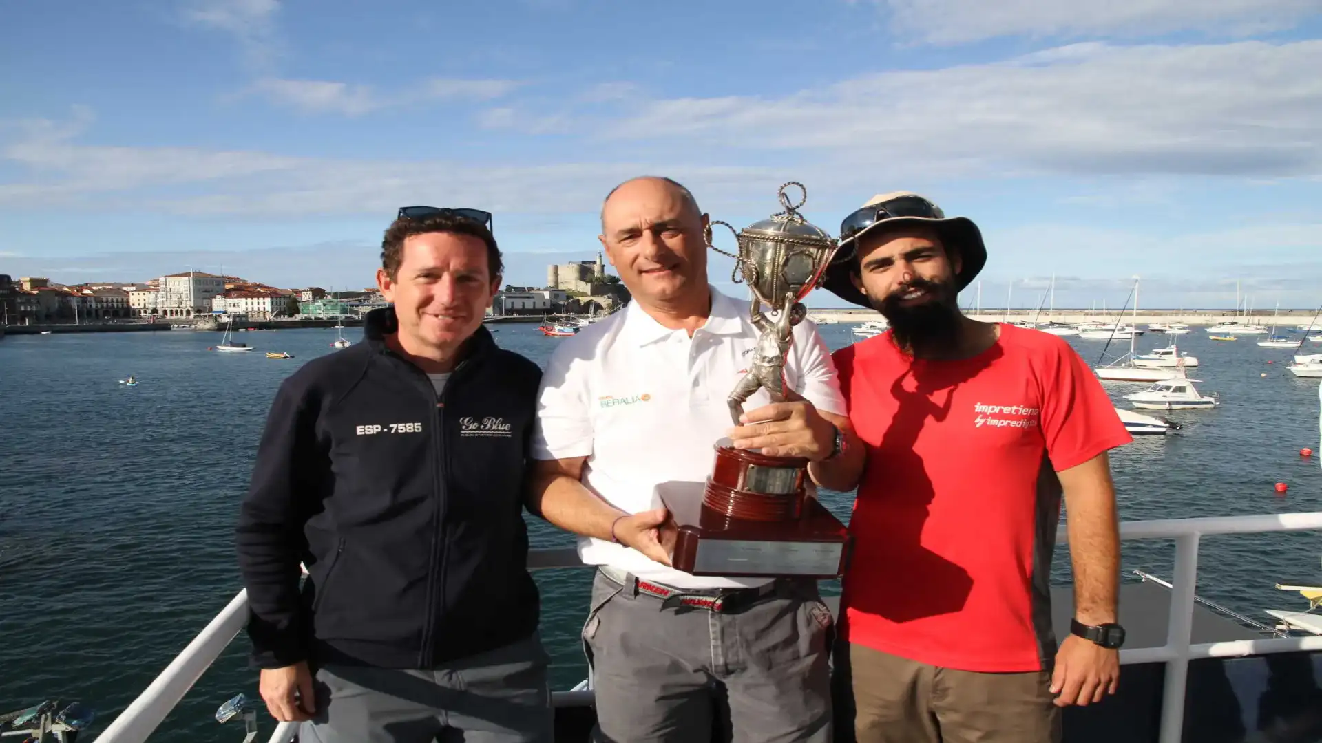 Vittoria di Impredigitale di Emigdio Begdía del Marítimo de Santander nella Coppa di Castro