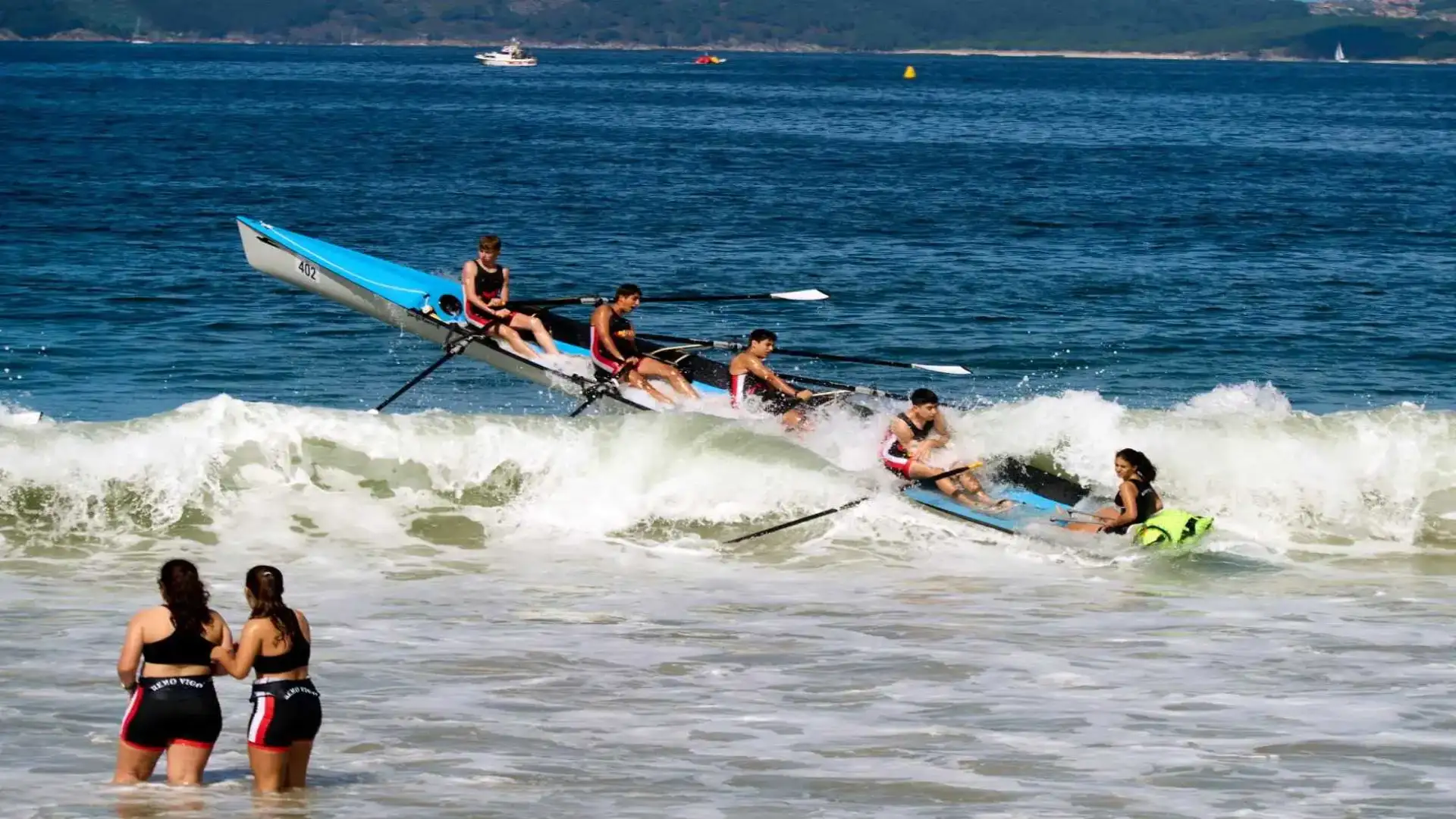 La spiaggia di Samil la citazione Viguese della Lega Spagnola di RemoMar