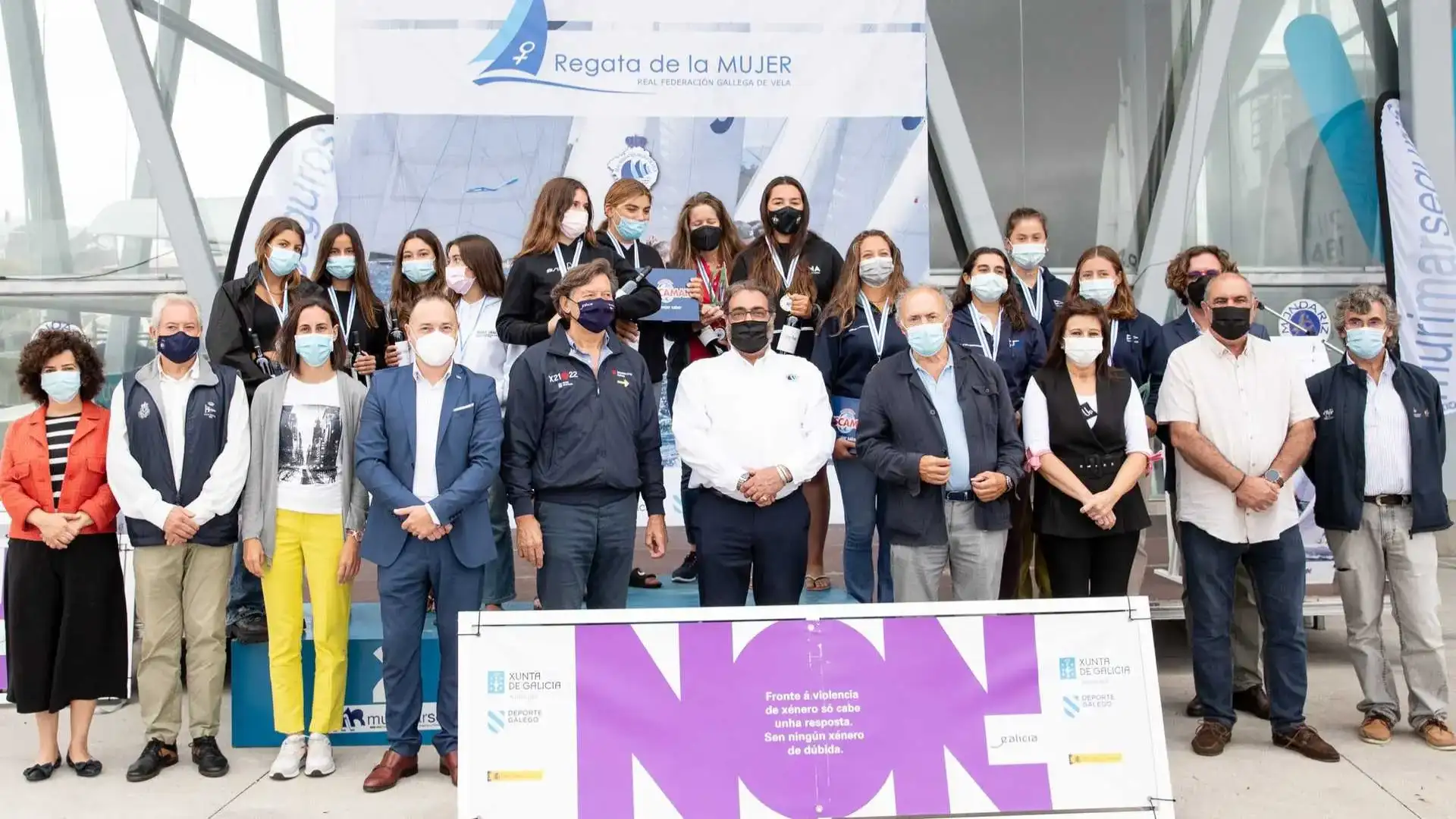 Baleares è imposto alla Regata de la Mujer in cui il Portogallo non partecipa