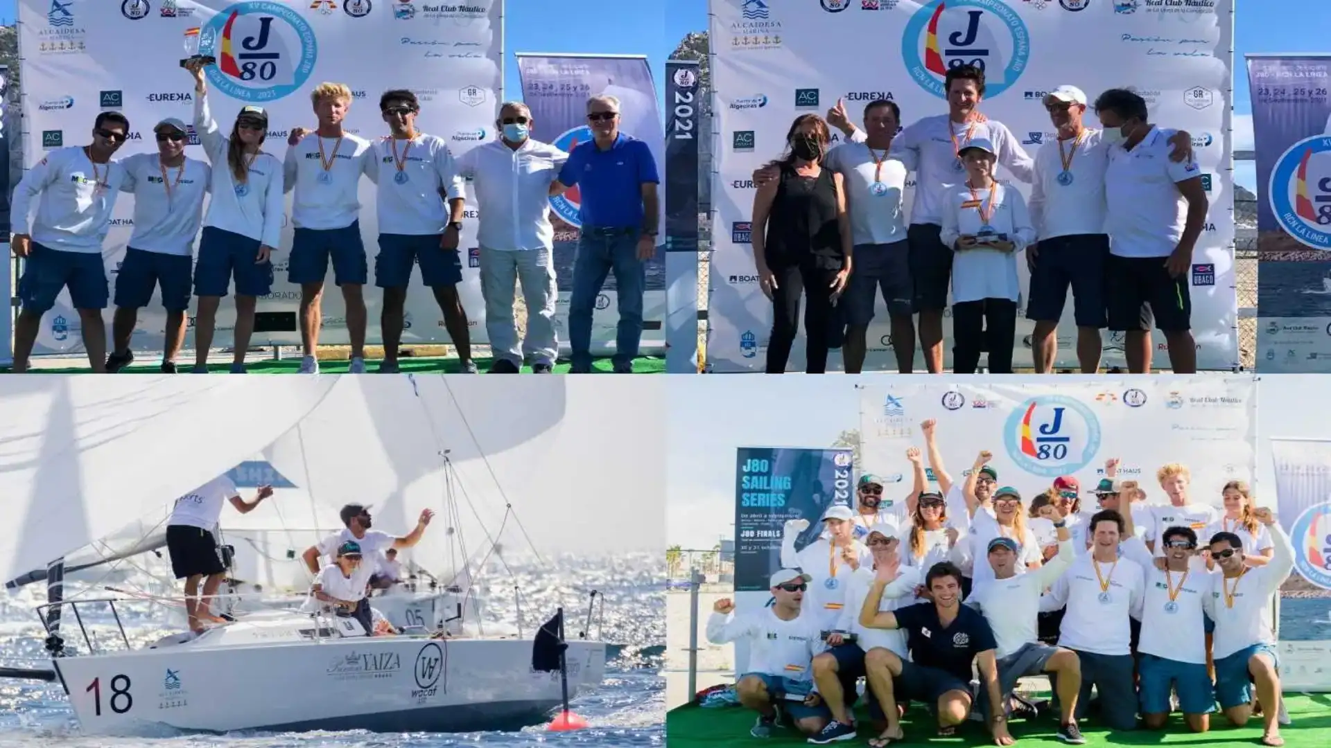 Principessa Yaiza di Rayco Tabares Campione spagnolo di J80 in La Line