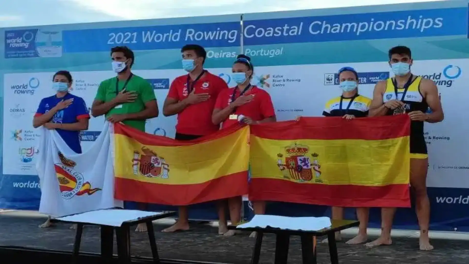 La Spagna guida la Medaglia del Mondo RemoMar a Oeiras