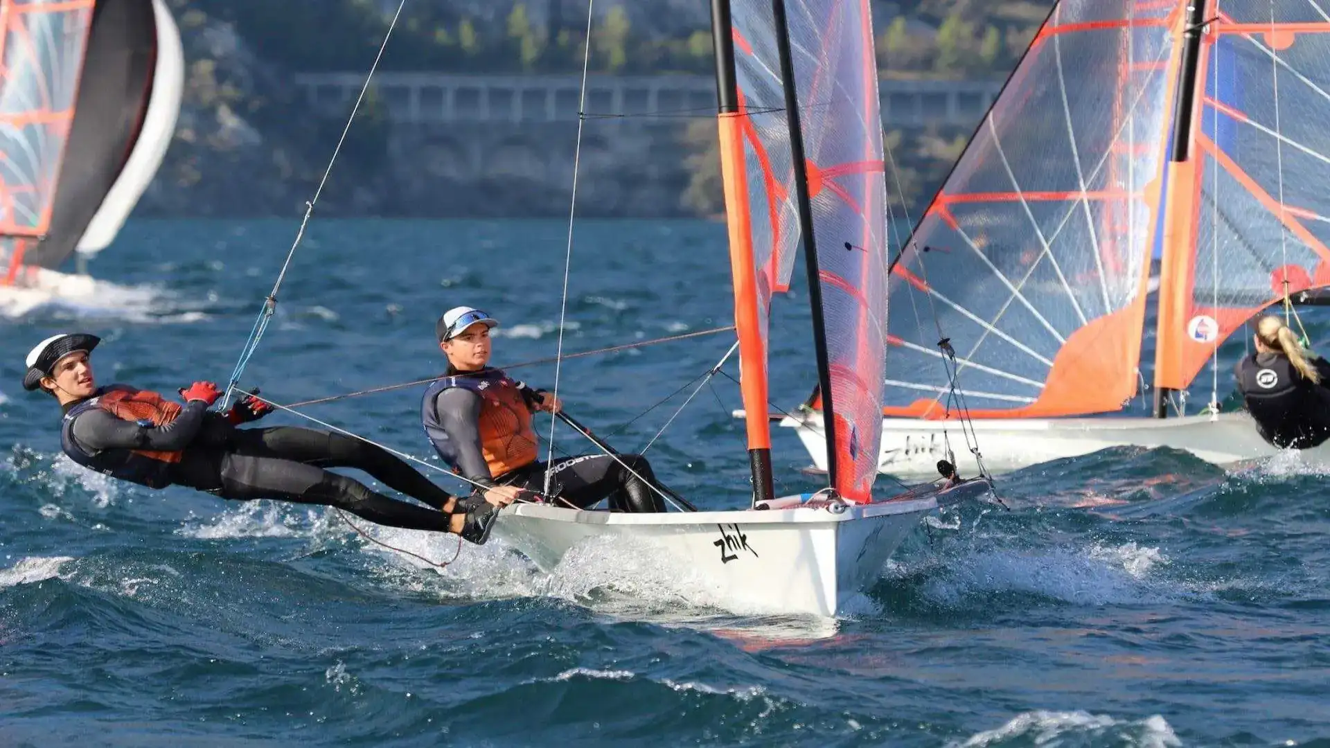 Il tandem Valenciano Quicorras Urios-Filippo Binetti, sesto nel 29er europeo