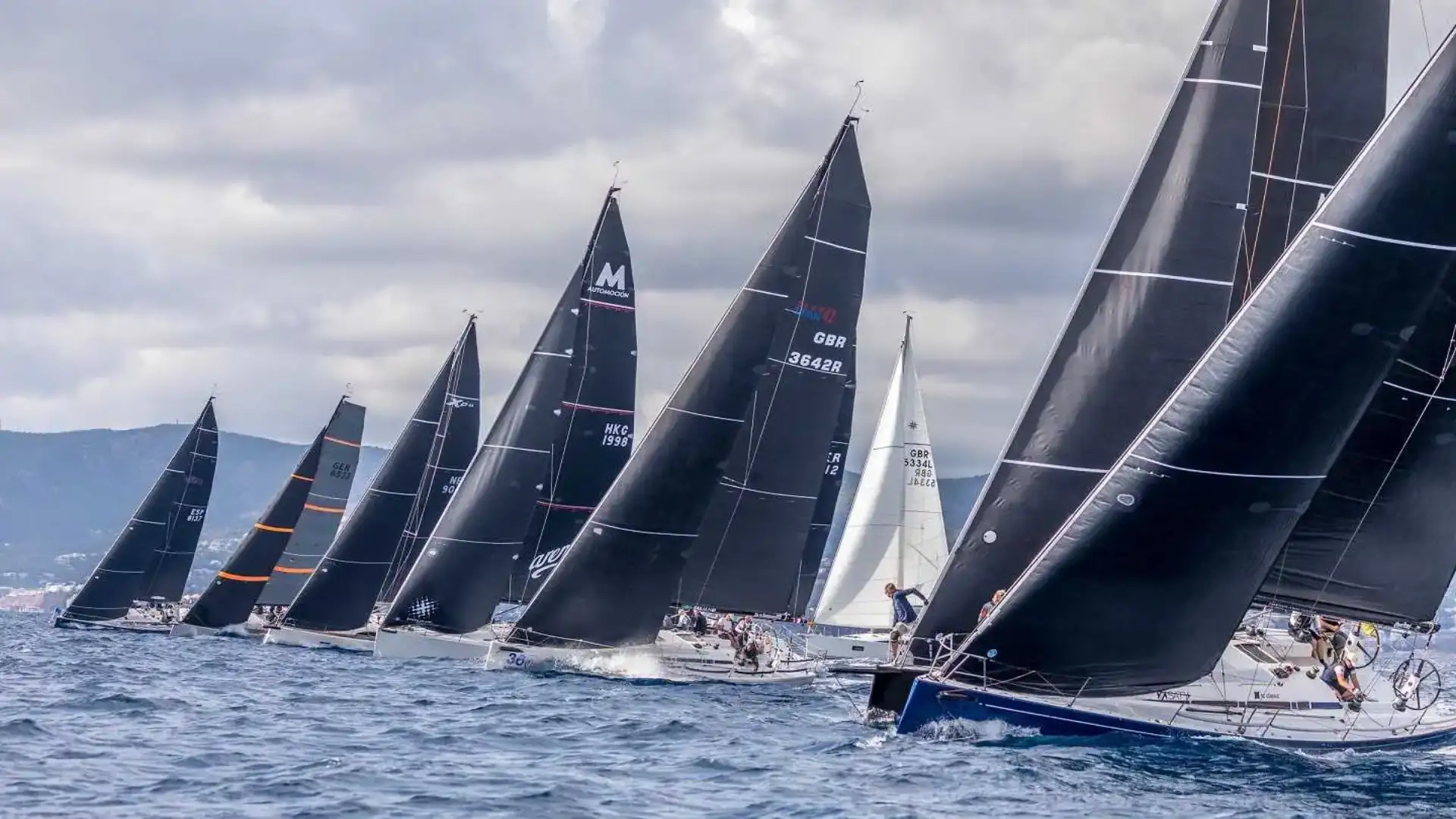 Spettacolare finale di PalmaVela in acque di Maiorca