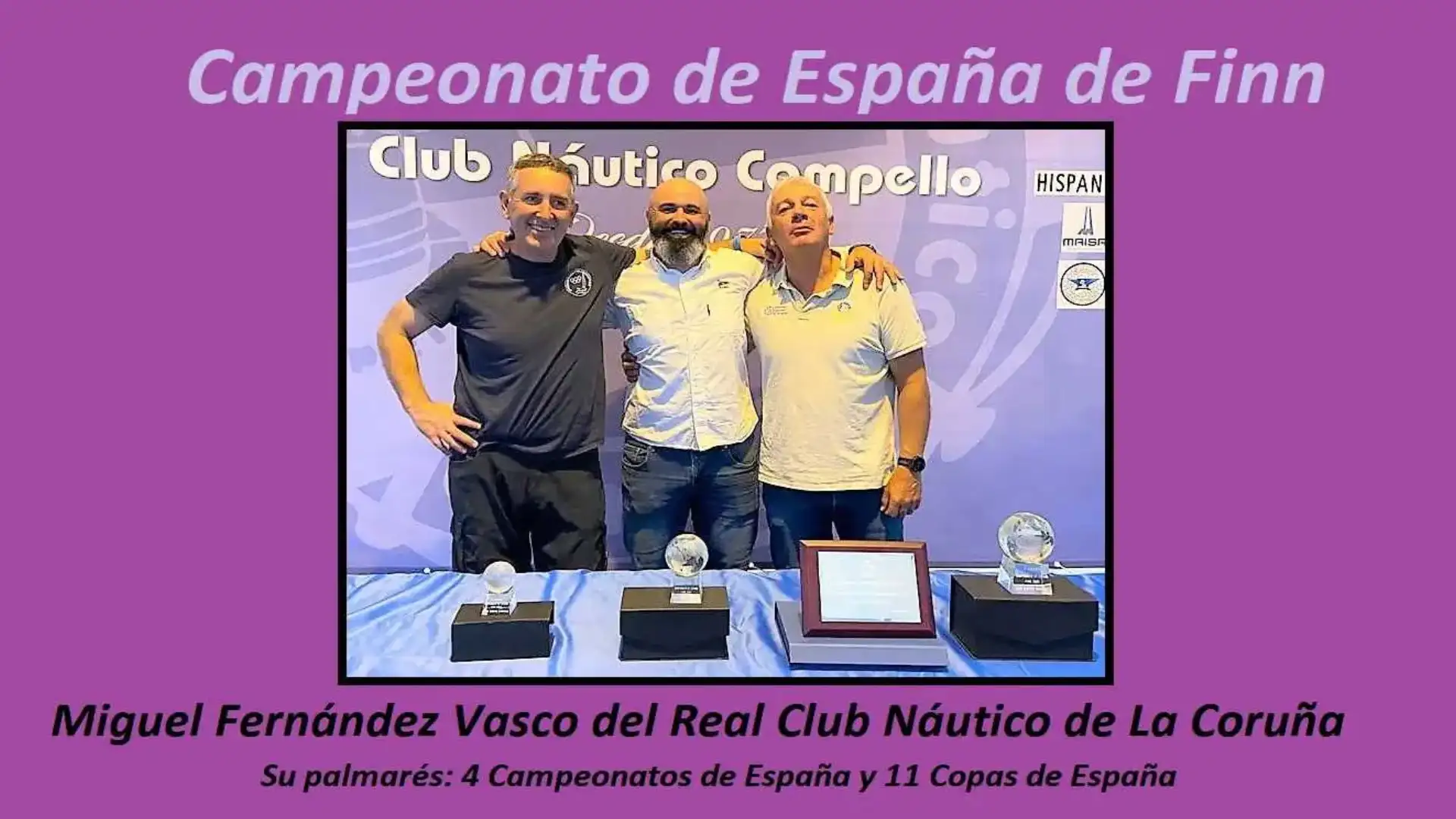 Miguel Fernández Vasco vince il suo quarto Campionato Spagnolo Finn