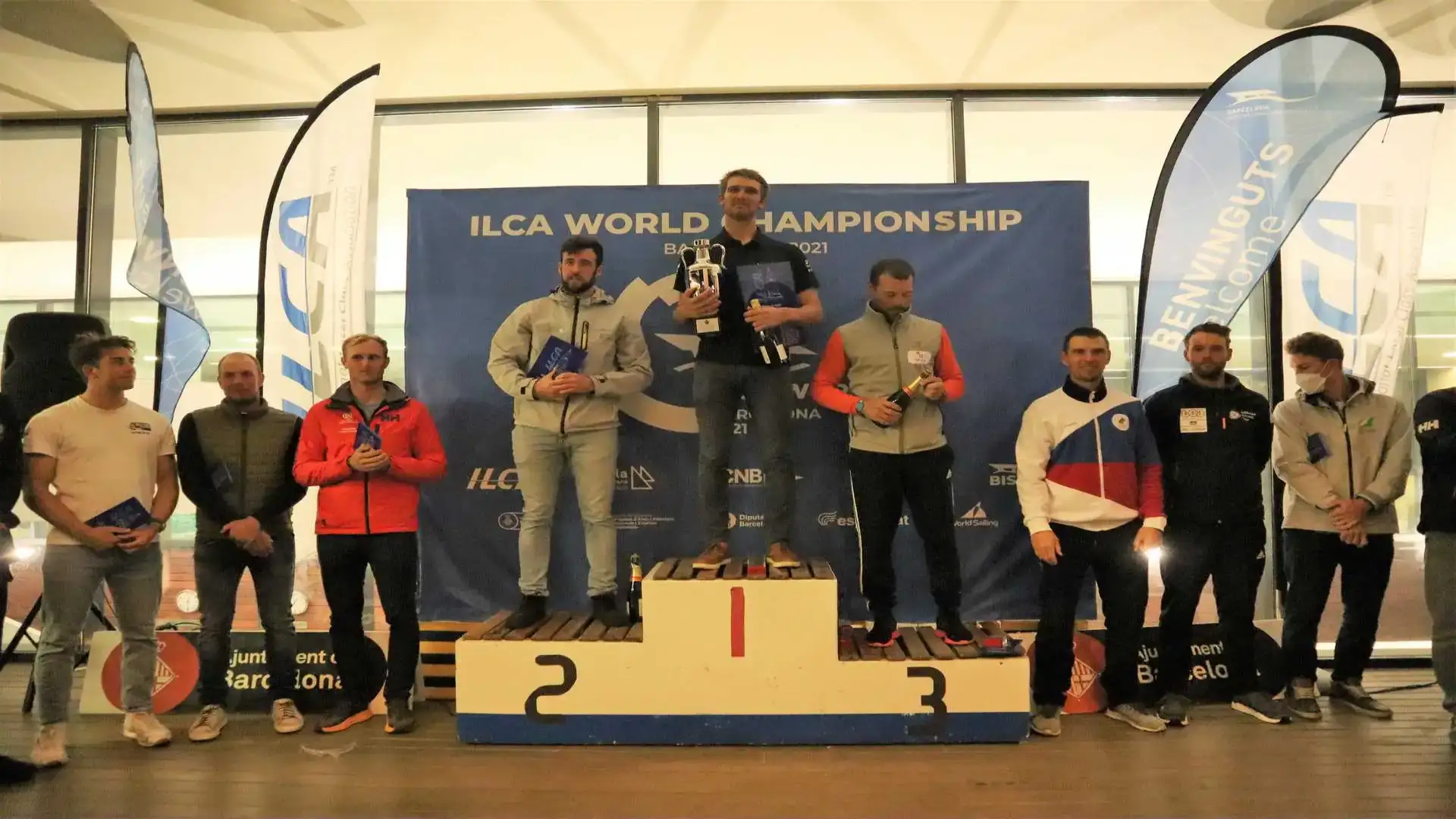 Thomas Saunders Campione del Mondo di ILCA 7 a Barcellona