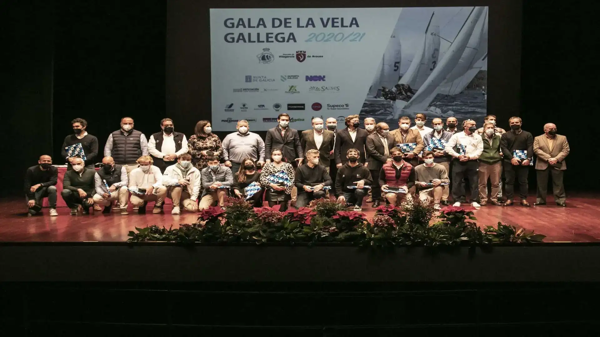 Nico Rodríguez riferimento della candela galiziana, nel Gala annuale tenuto a Vilagarcía
