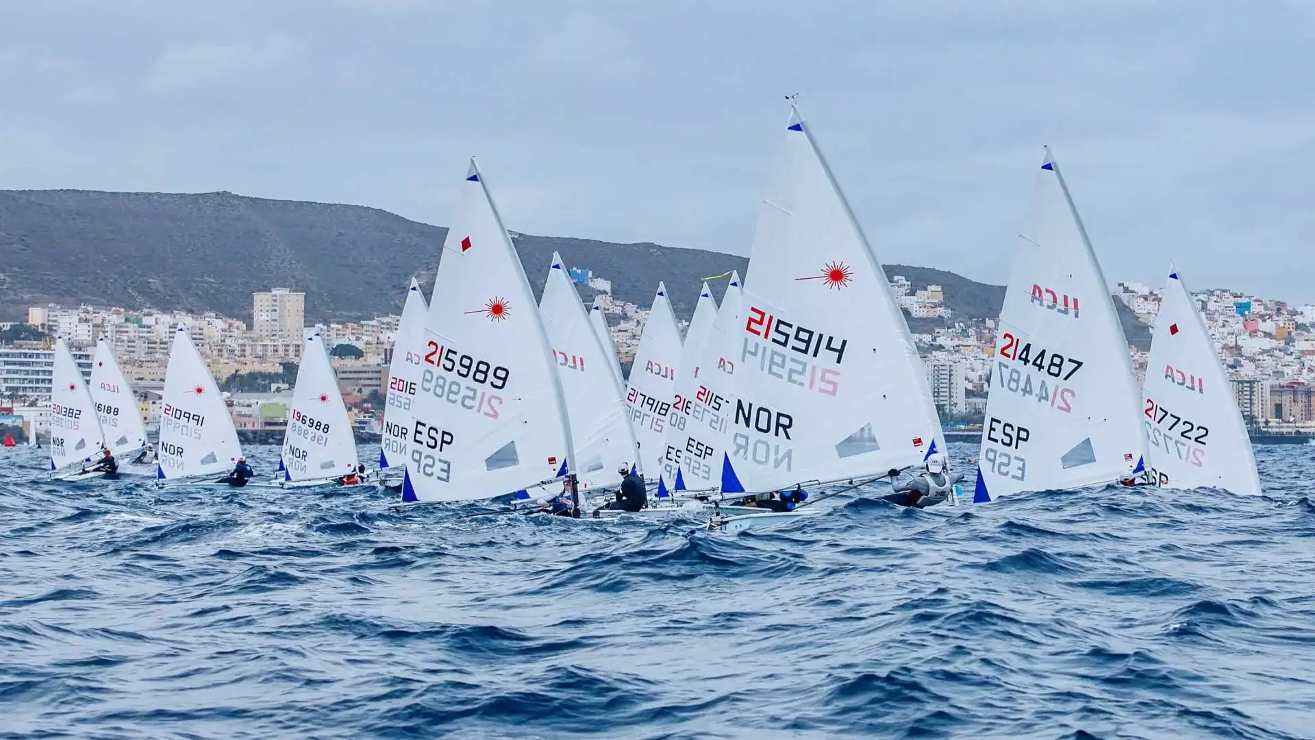 420, 29er, Techno, ILCA4 e Snipe terminano nella Settimana olimpica di Vela Canaria