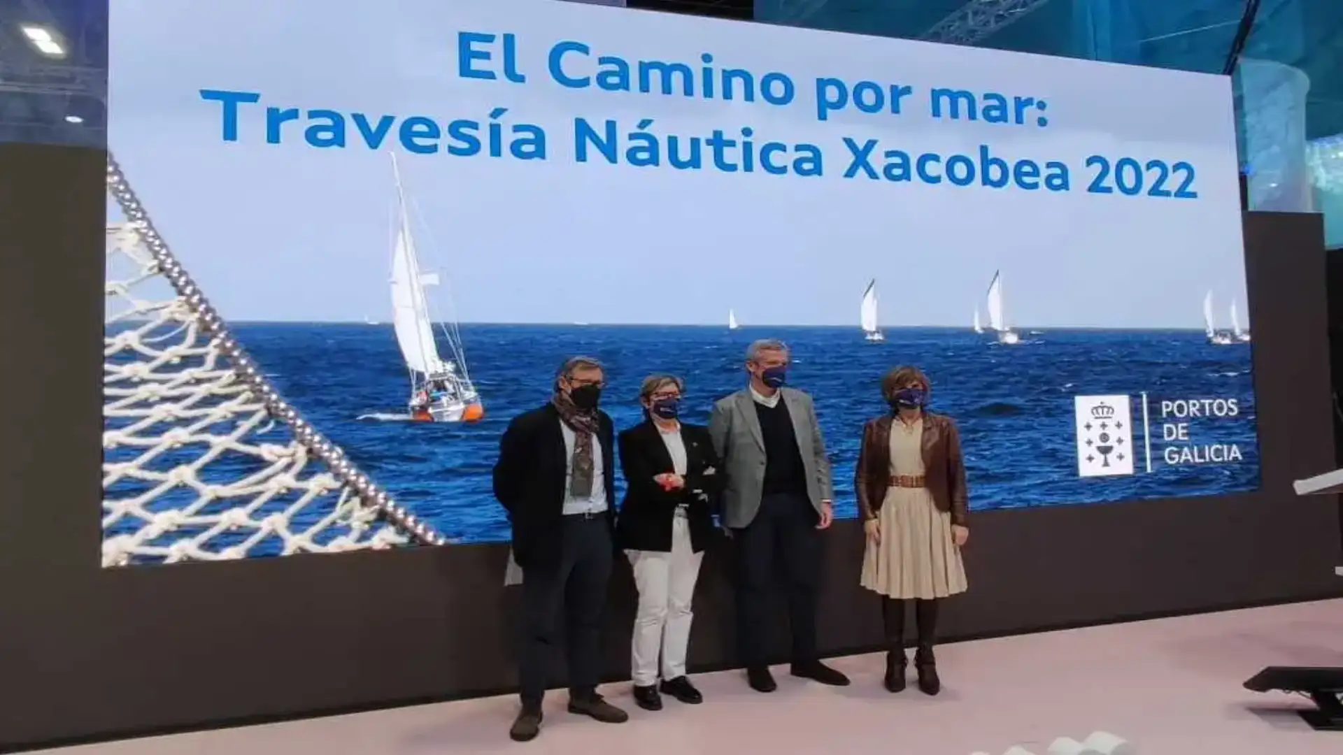 La Xacobea Nautical Trip, unica via marittima spagnola certificata con il Qmark.