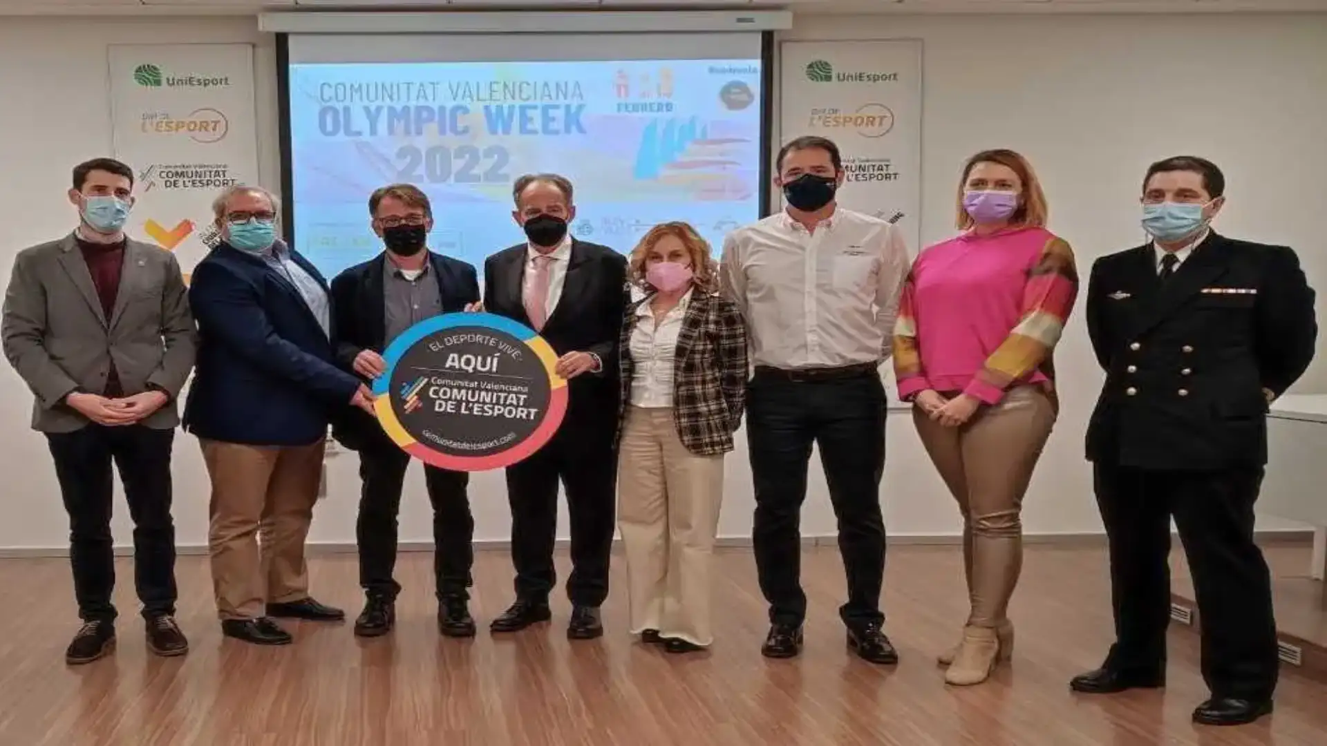 Presentata la Settimana olimpica della Comunità di Valencia 2022 alla Fundación Trinidad Alfonso