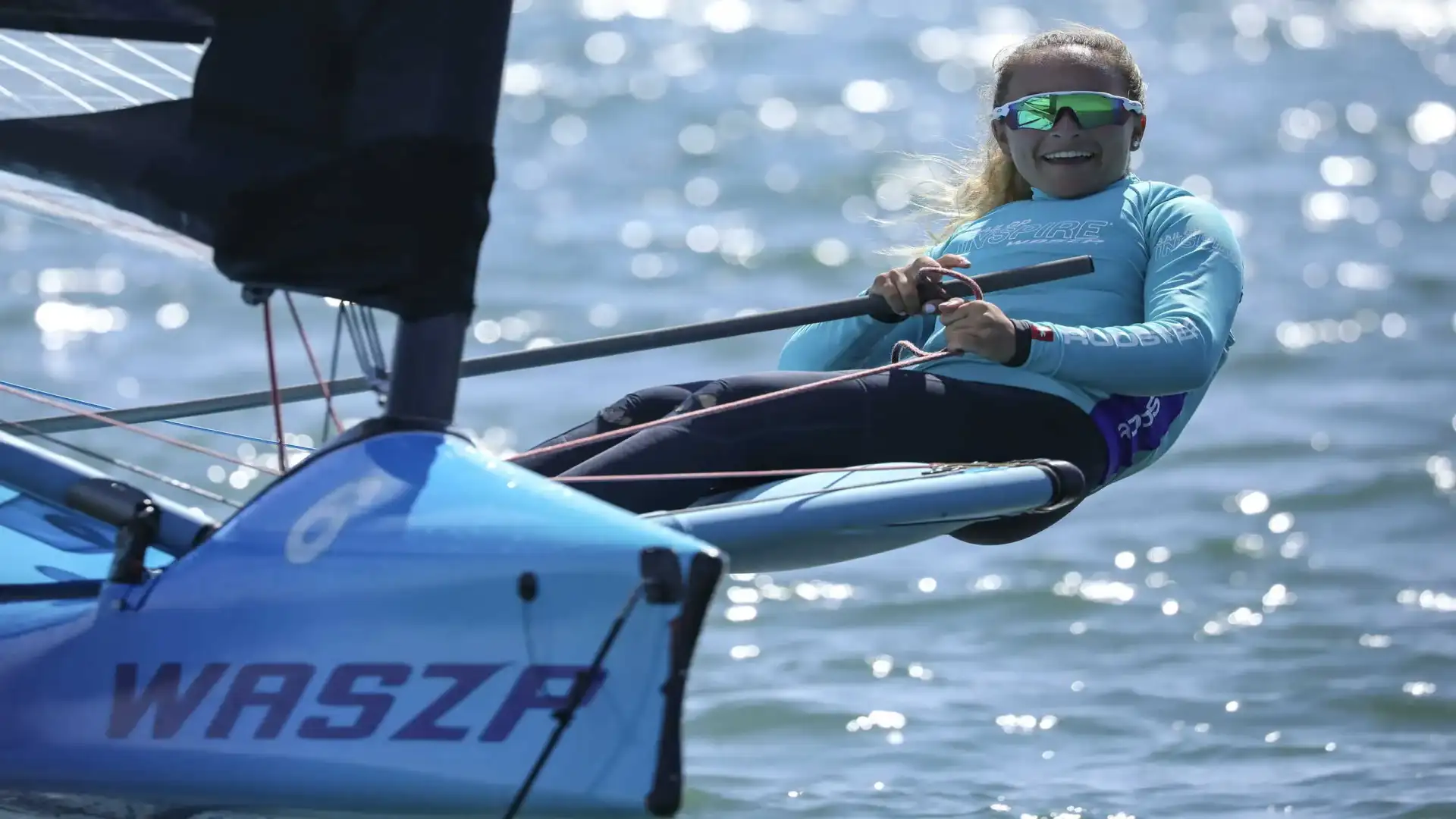 Due giovani registi spagnoli alla SailGP Inspire WASZP finale a San Francisco