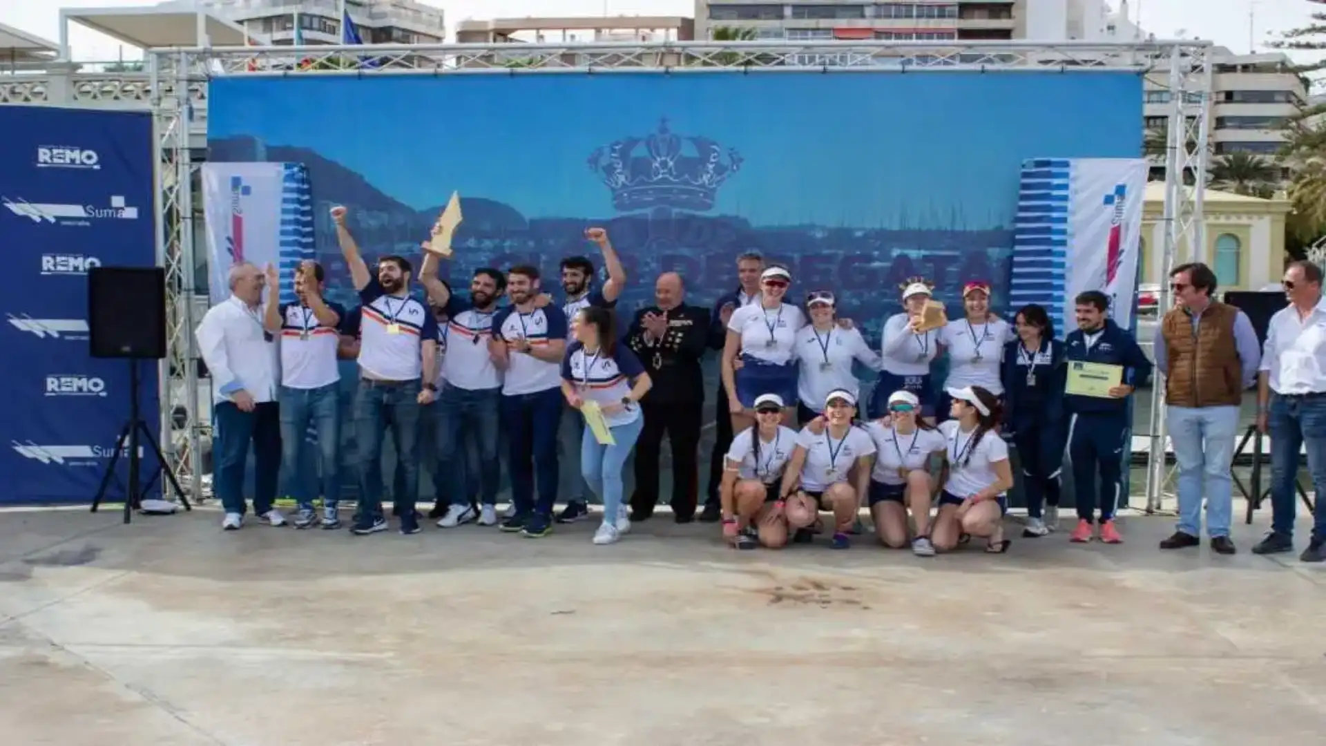 Cristo della Regata del Mare: 700 atleti di Valencia in filatura fissa