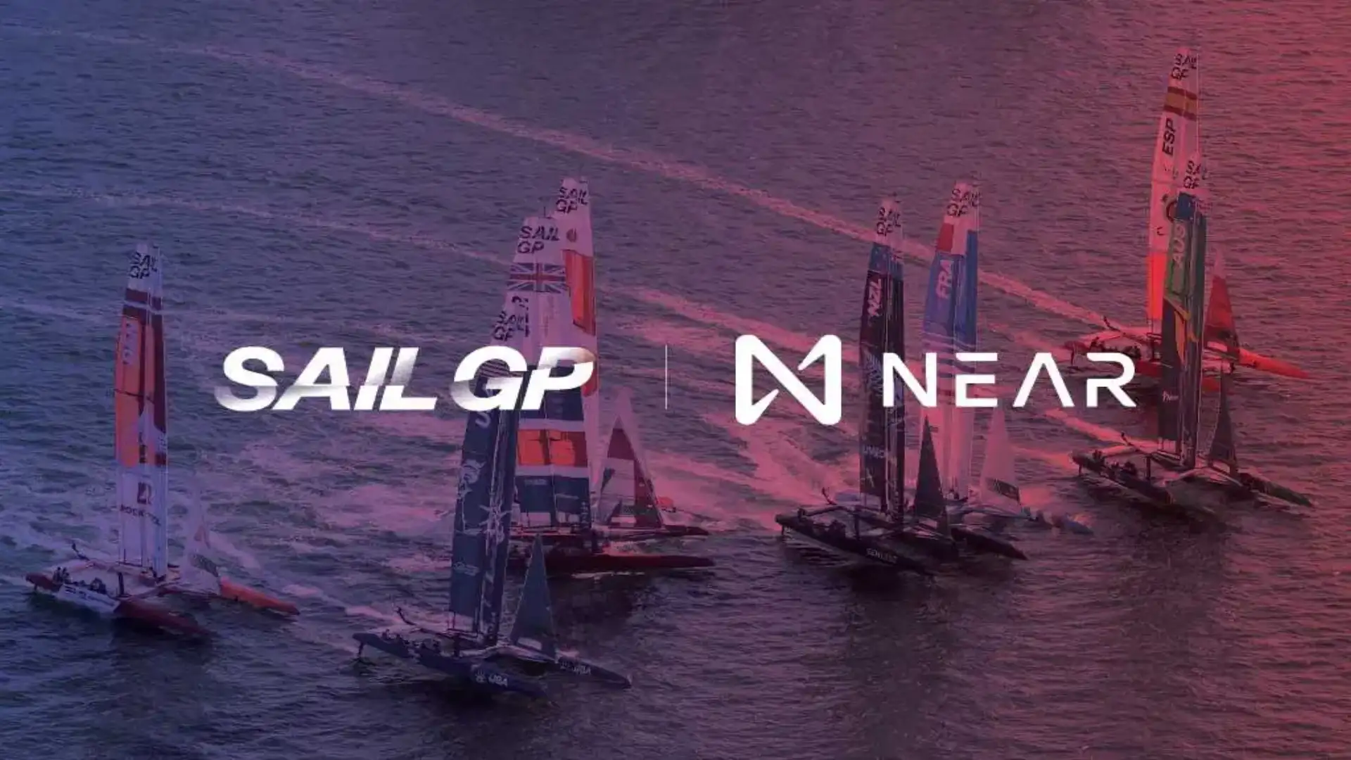 NEAR and SailGP announce their sponsorship for several years
