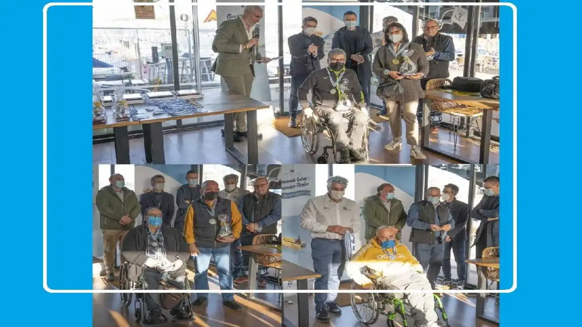 Il galiziano di Motonautica ha tenuto un evento al Liceo de Bouzas