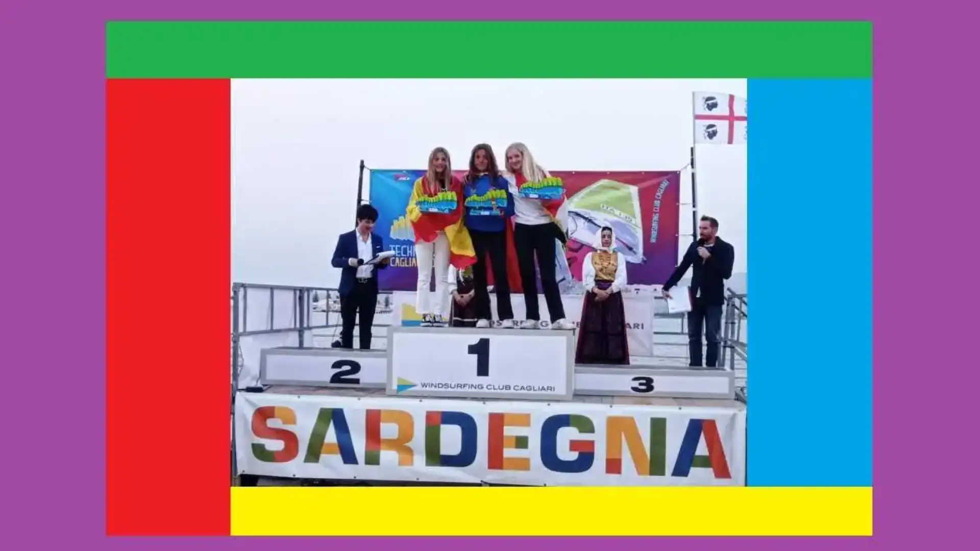Andrea Martínez, argento europeo in Techno 293 sub 15 in Italia
