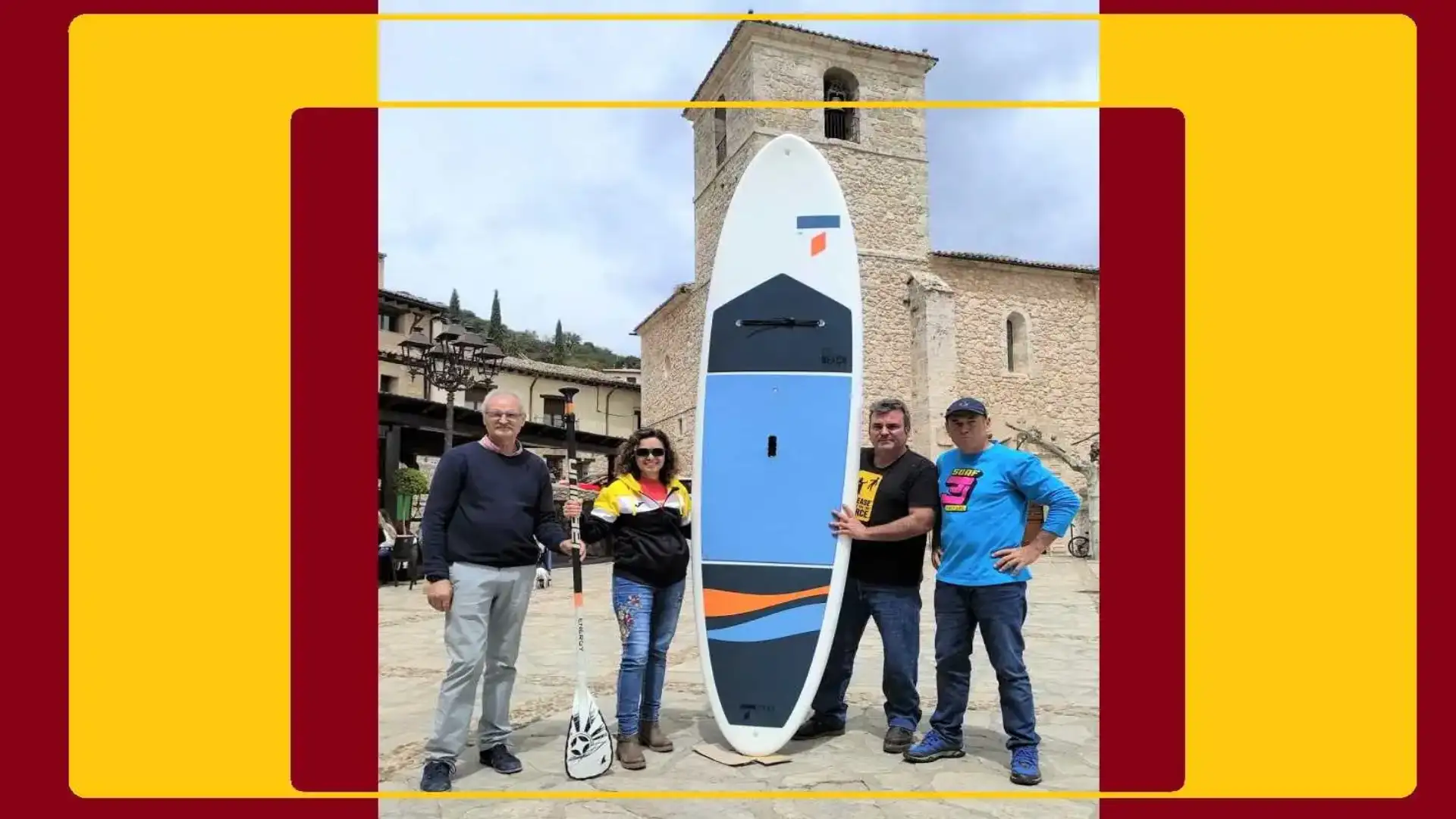 Prima edizione della Coppa di Spagna di Sup Race of Long Distance in Alocén