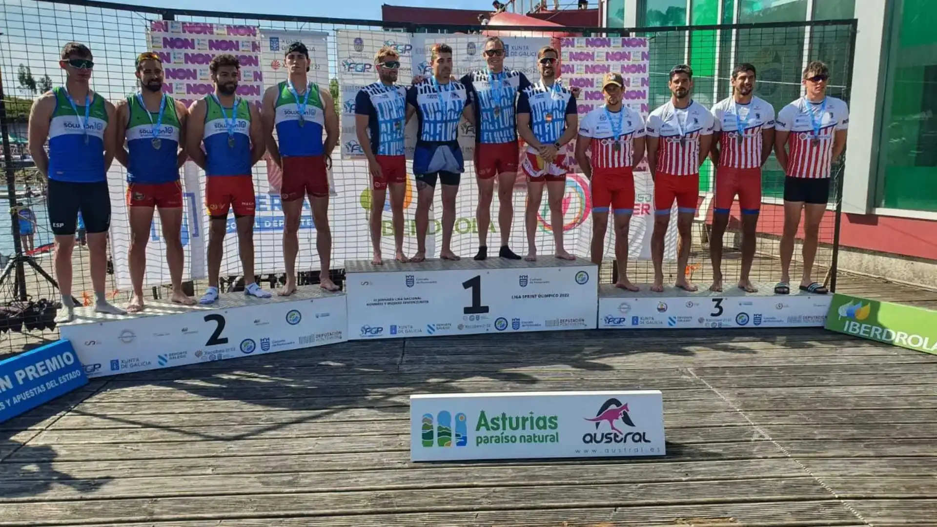 Piragüismo Aranjuez dominador en Verdudo de la Copa de España Sprint 2022