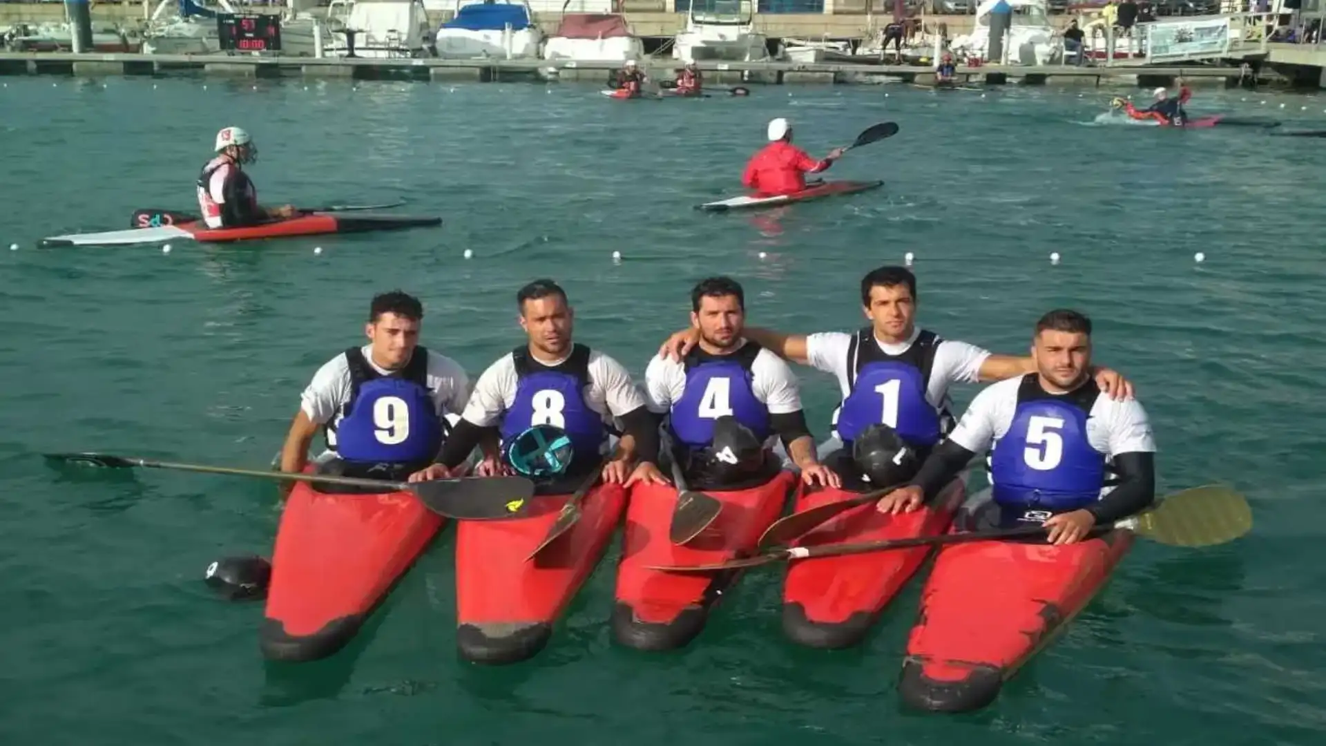 Terzo giorno della Kayak Polo National League di Madrid