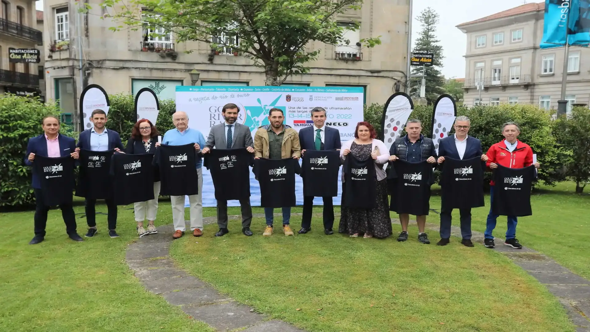 La Gold River Race-Xacobeo 21.22 è stata presentata alla Recessione di Pontevedra