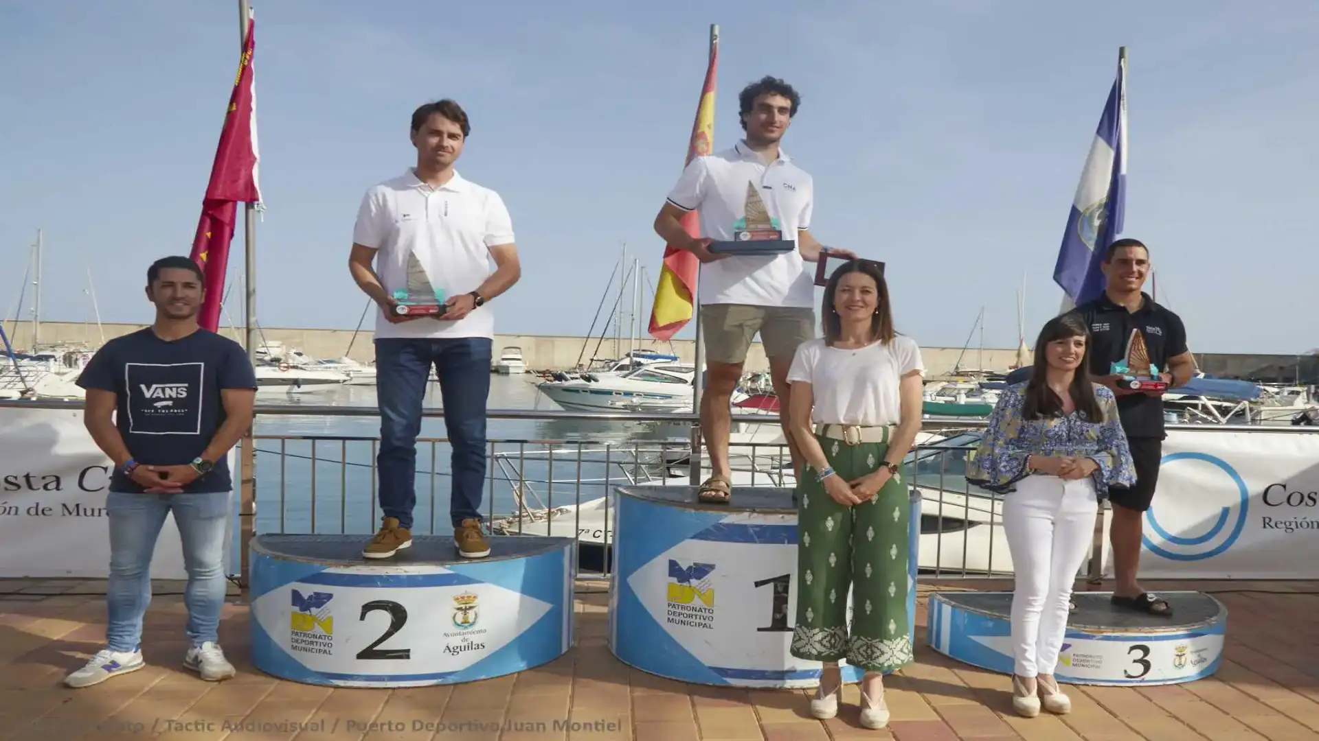 Pep Hunter Proclama campione spagnolo di ILCA 7 in Aguilas