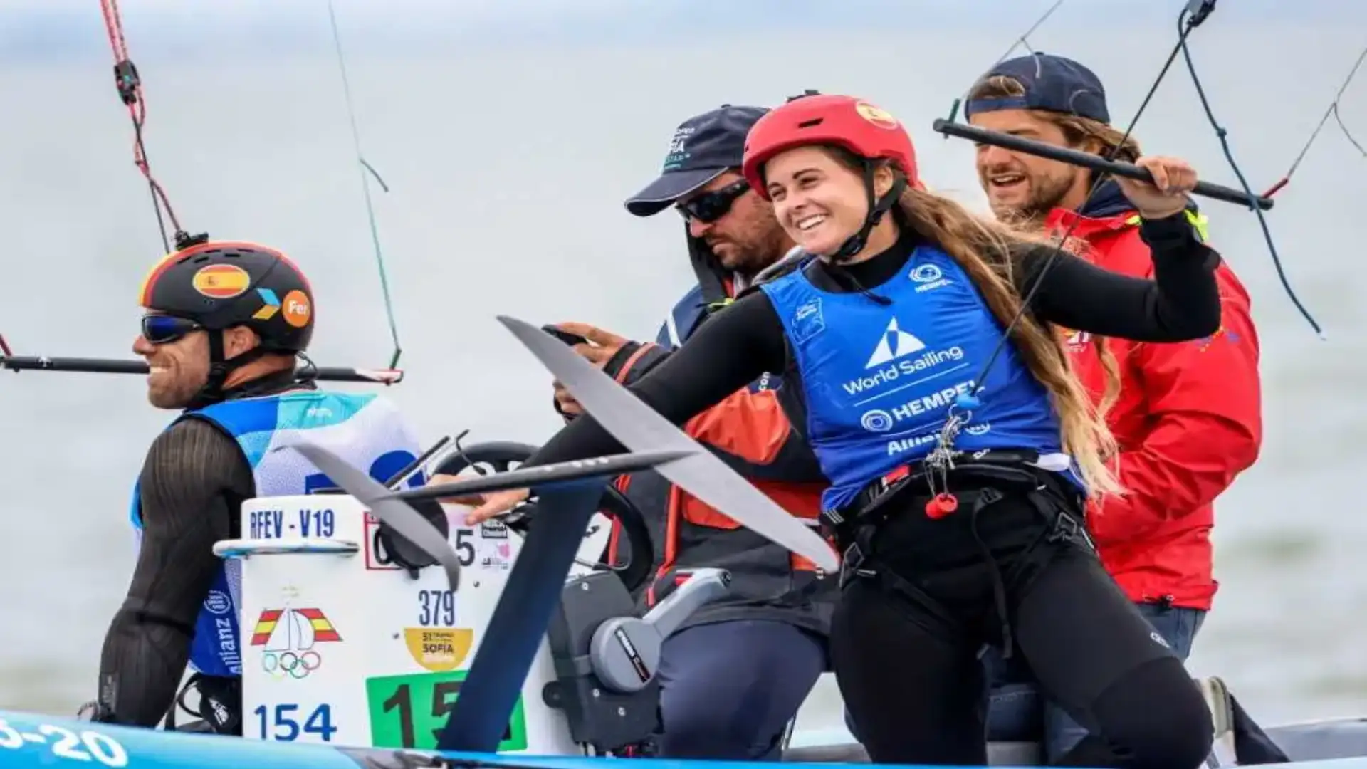 La catalana Gisela ha lucidato l'argento nella Coppa del Mondo di vela