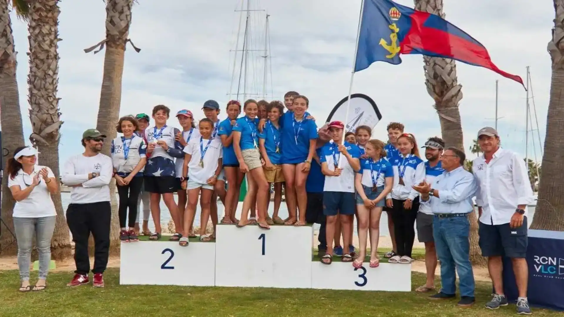 Il Nüutic del campione di squadra di Jávea Optimist a Valencia