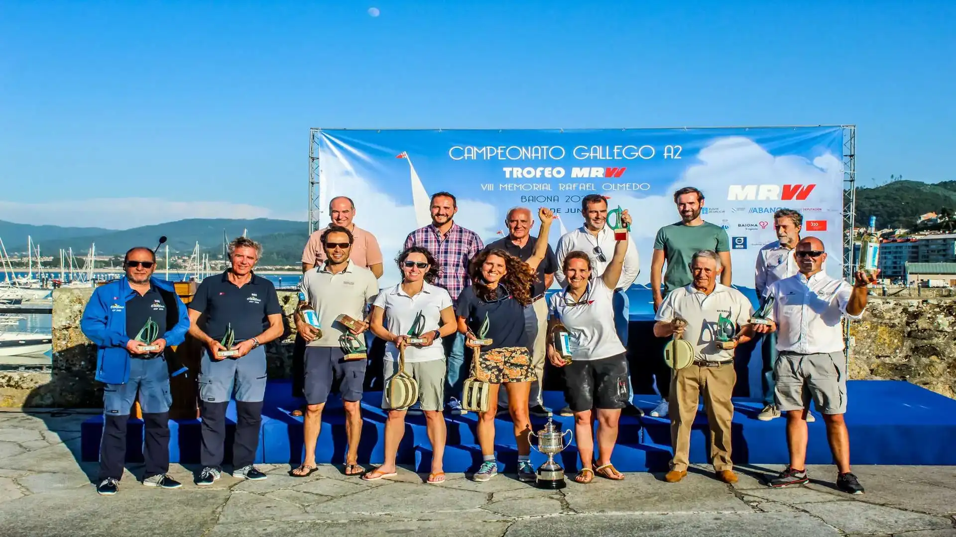 Si di Ramada e Cansino dei vincitori di Yáñez di Rafael Olmedo Trofeo MRW