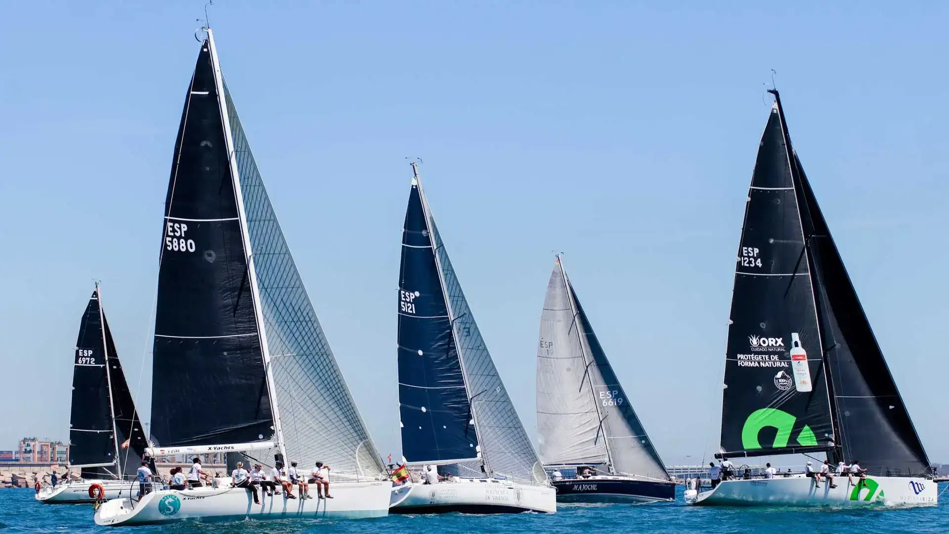 La città di Valencia di Vela Pesada Fine del Trofeo