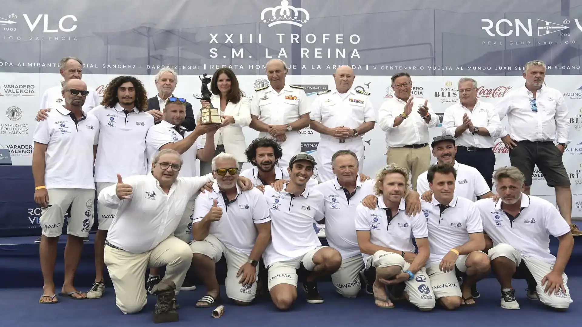 Maverta proclama il vincitore assoluto del Queen's Trophy a Valencia