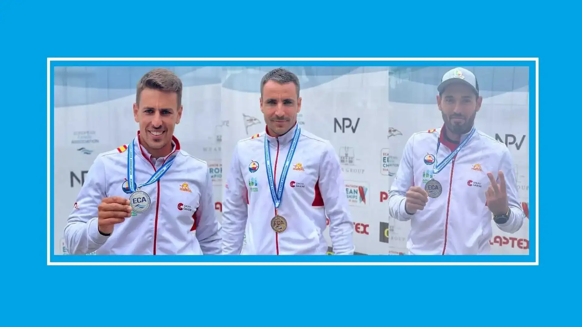 I palisti della maratona galiziana ottengono più medaglie in Danimarca