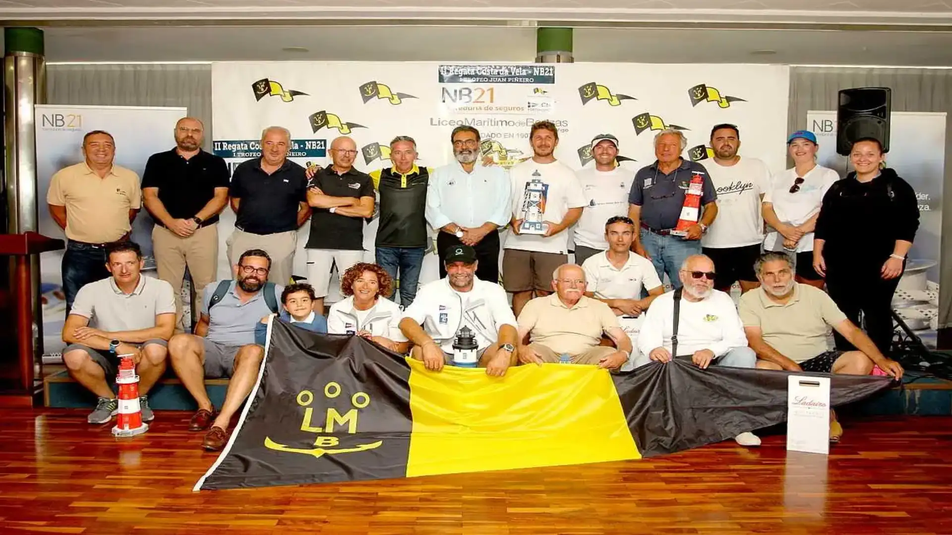 Il Bouzas Liceo è eseguito come riferimento di A1-A2 con la NB21 Costa da Vela