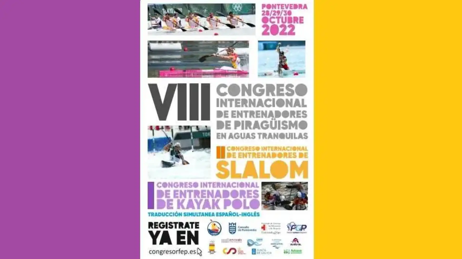 Congresso Internazionale di Piragüismo Trainers a Pontevedra