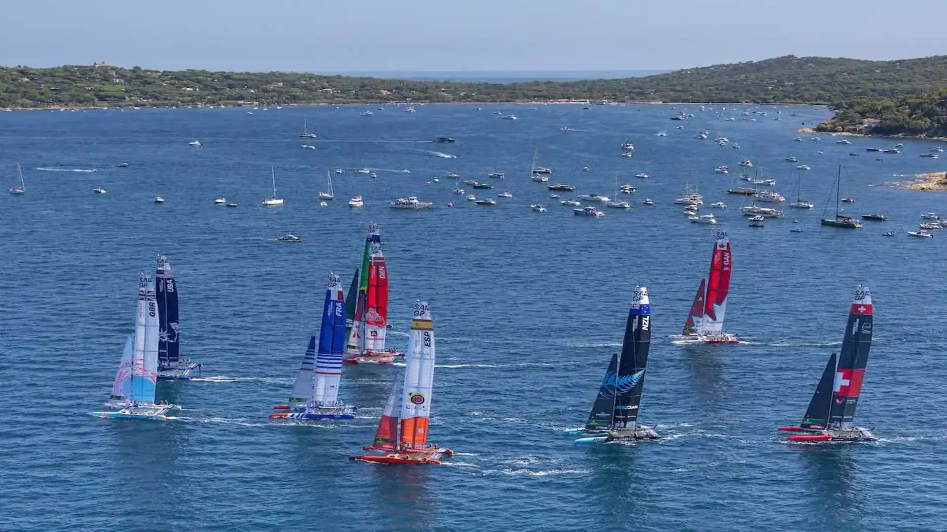 La Spagna rimane inconvinta in una SailGP anglosassone con il leader USA