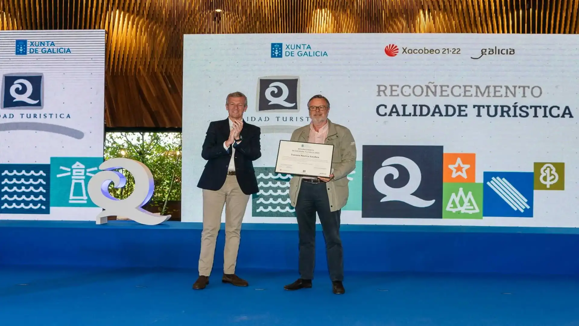 Asnautes l'associazione nautica della Galizia, premiata dalla Xunta