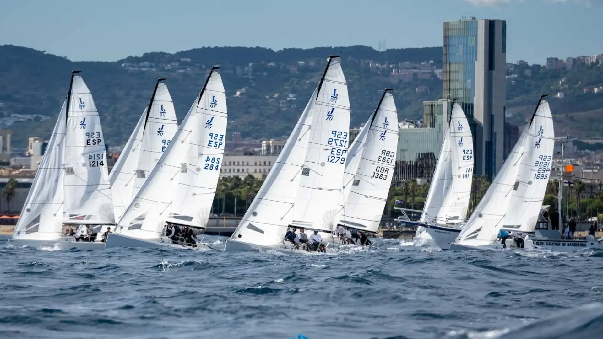 Can Marlés de Jorge Martínez Doreeste leader della J70 Barcelona Winter Series