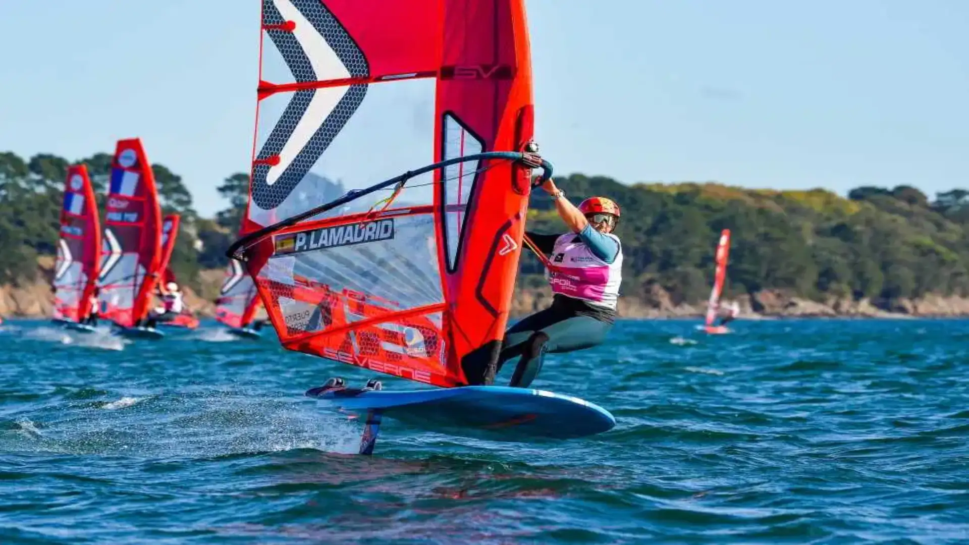 Un grande Pilar Lamadrid termina quinto nella iQFoil World Cup