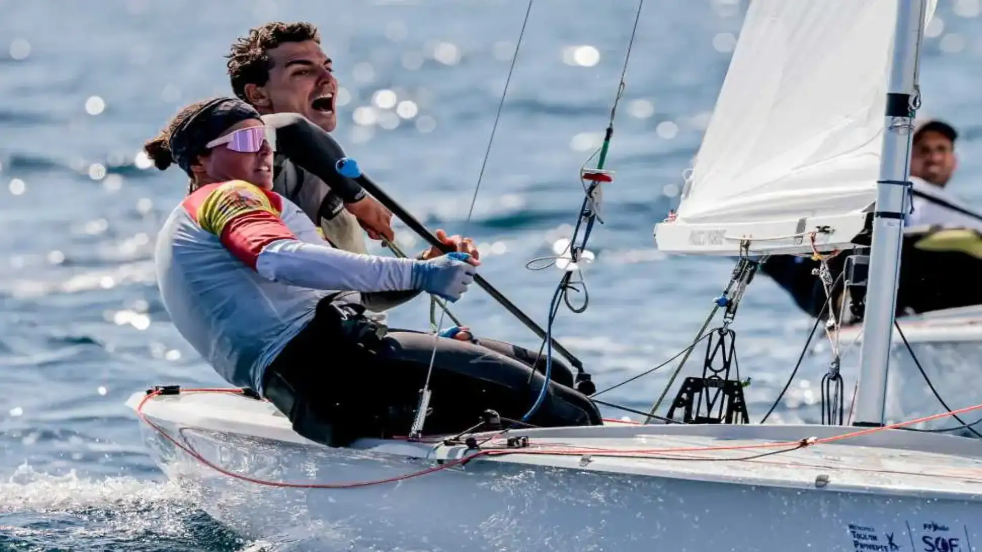 Jordi Xammar- Nora Brugman Silver nella 470 Coppa del Mondo