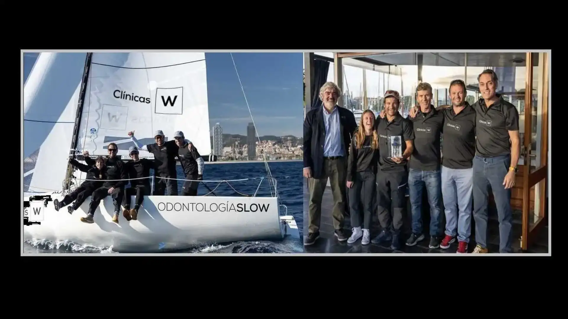 Clínicas W, Noticia y Tenaz podio de las Barcelona Winter Series de J70