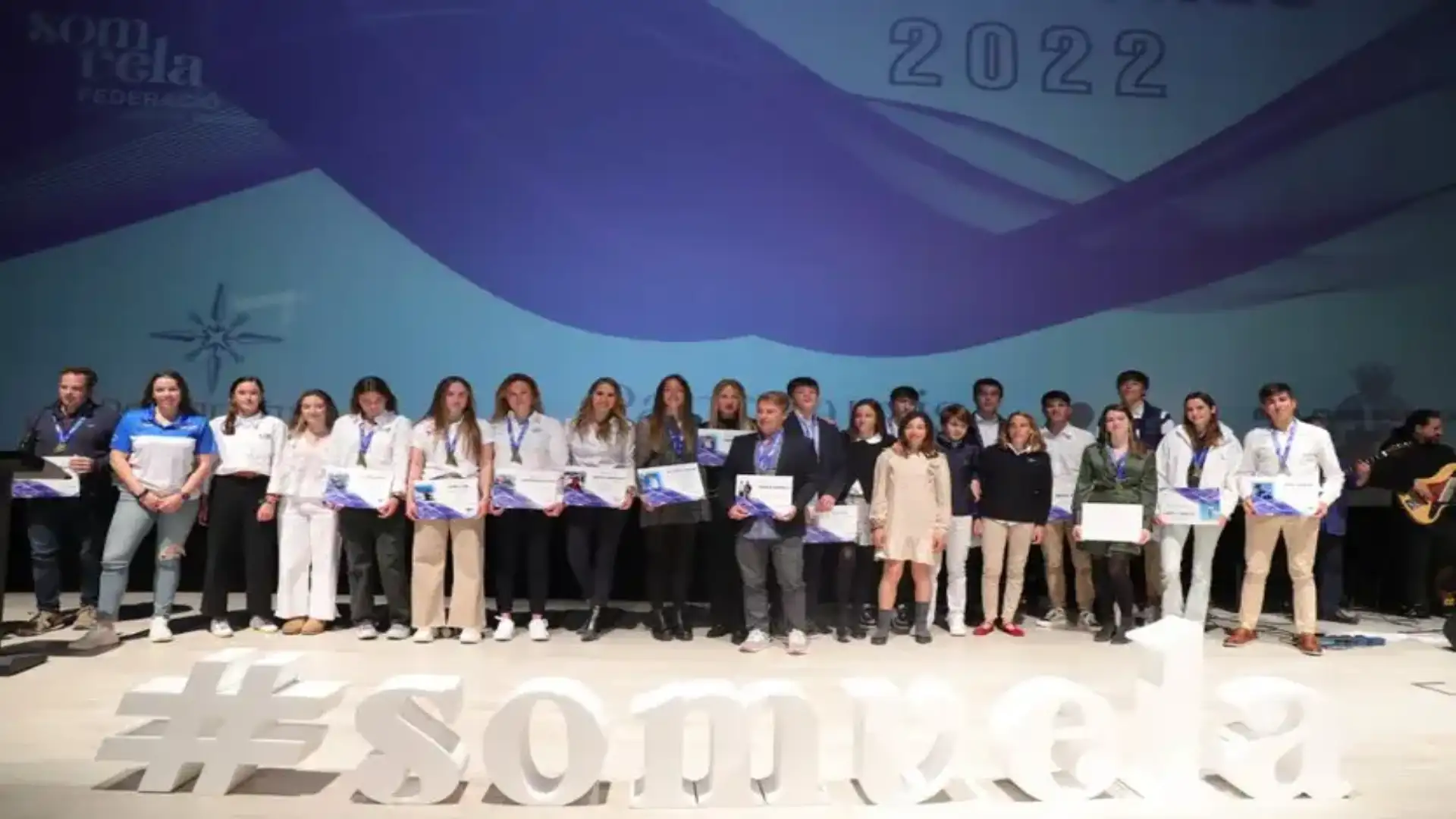Un mare di campioni il gala de la Valenciana de Vela distiguì 114 registi