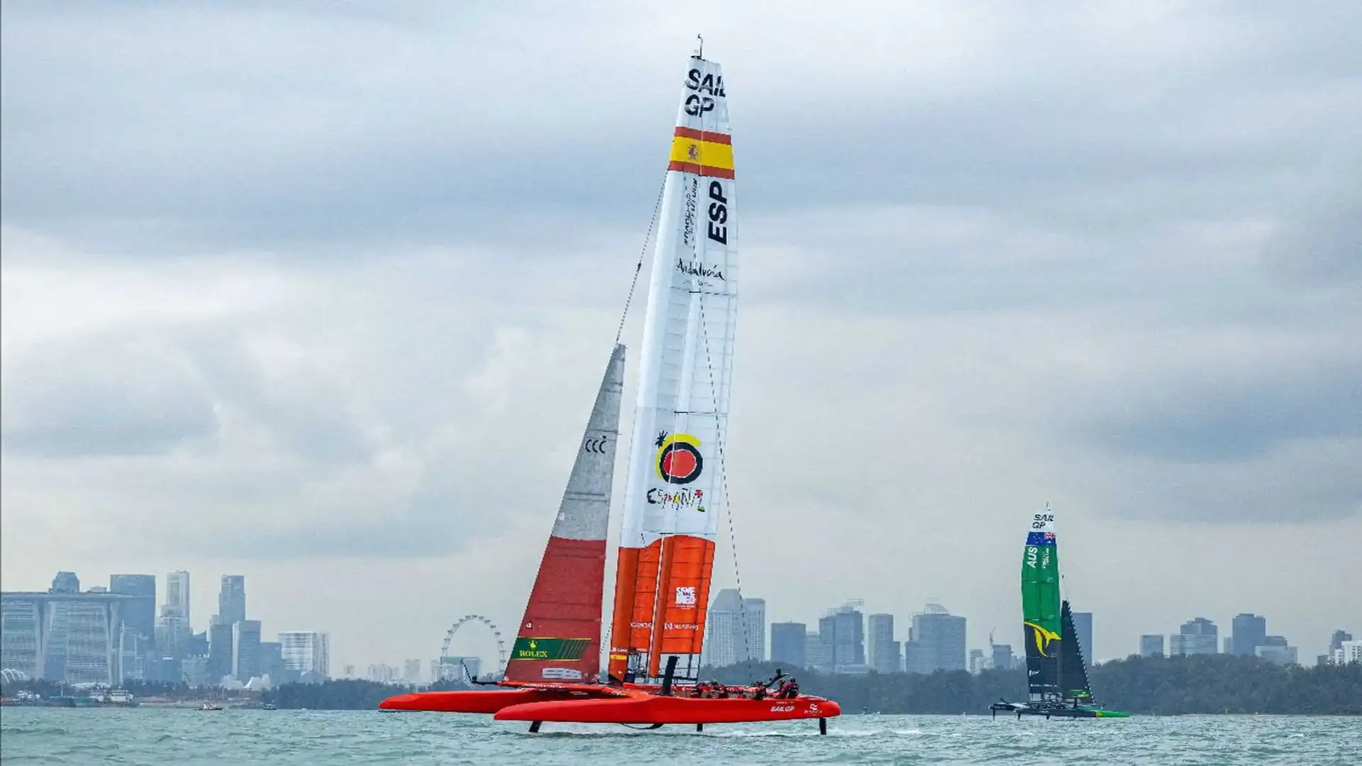 Diego Botin debutta come pilota al KPMG Australia Sail Grand Prix Sydney