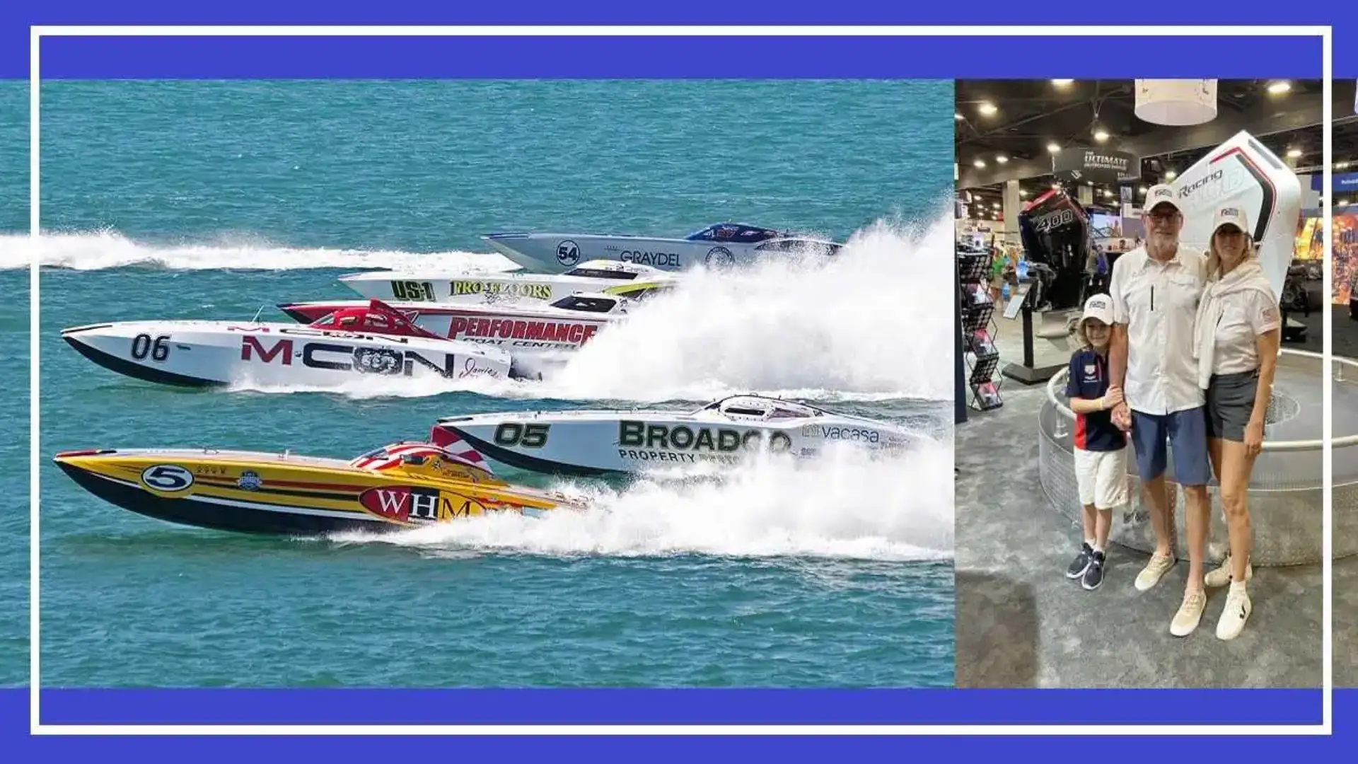 Il mondo di gara Offshore presente al Miami Nautical Hall