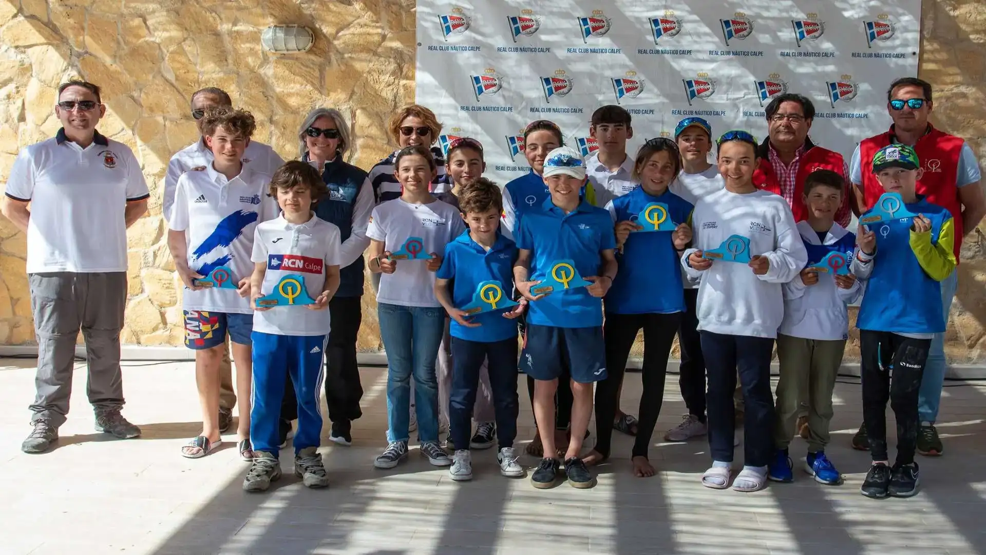 La mancanza di vento ha portato ad una grande edizione del Calpe Optimist