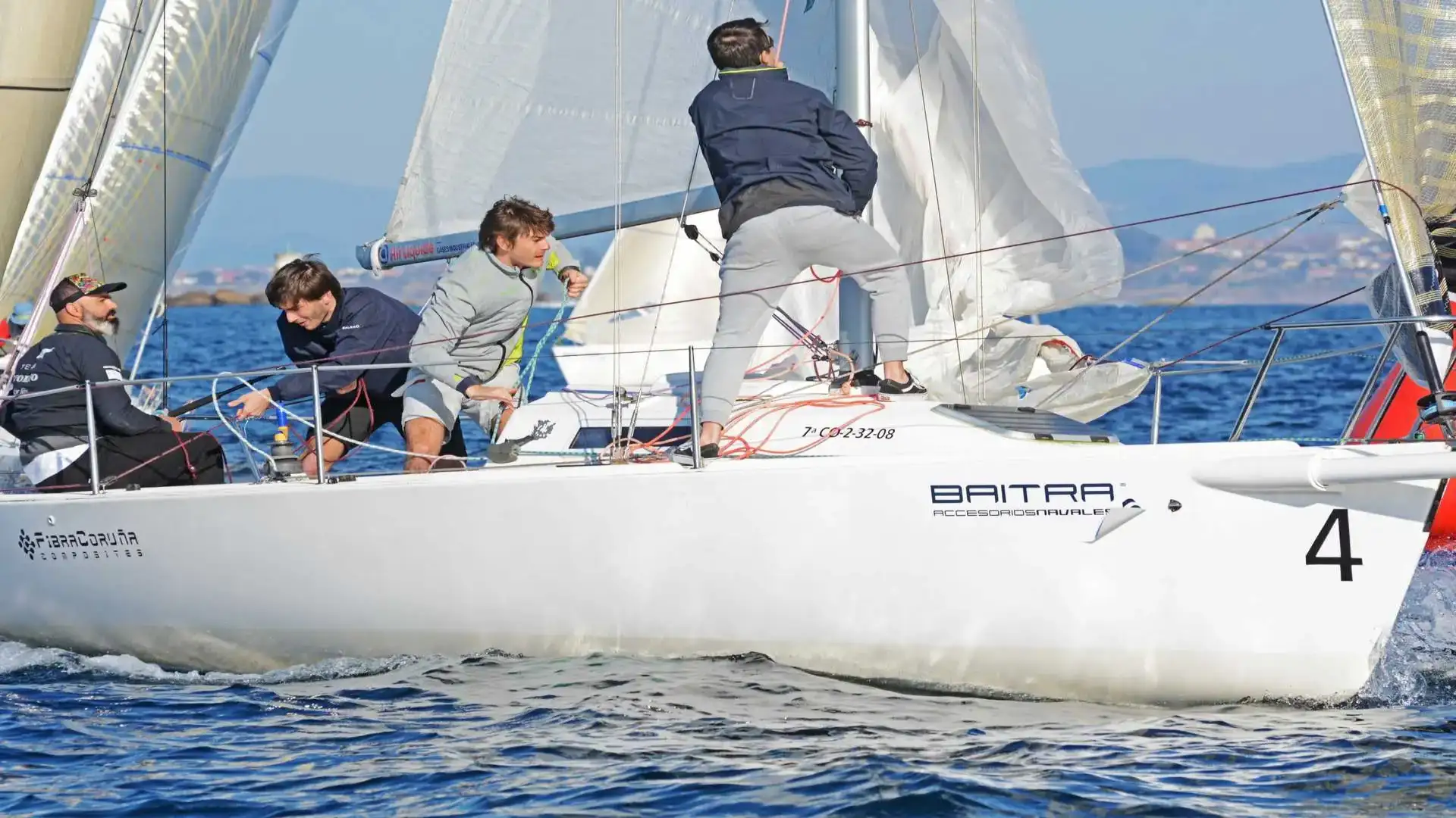 I J80 Coruñeses sono sul podio della Baitra League a Baiona