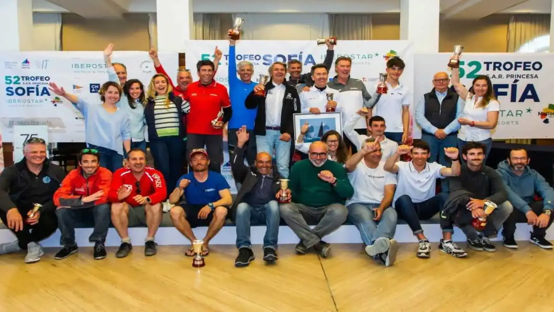 Bella giornata di chiusura per la crociera e monotipi del Trofeo Principessa Sofia