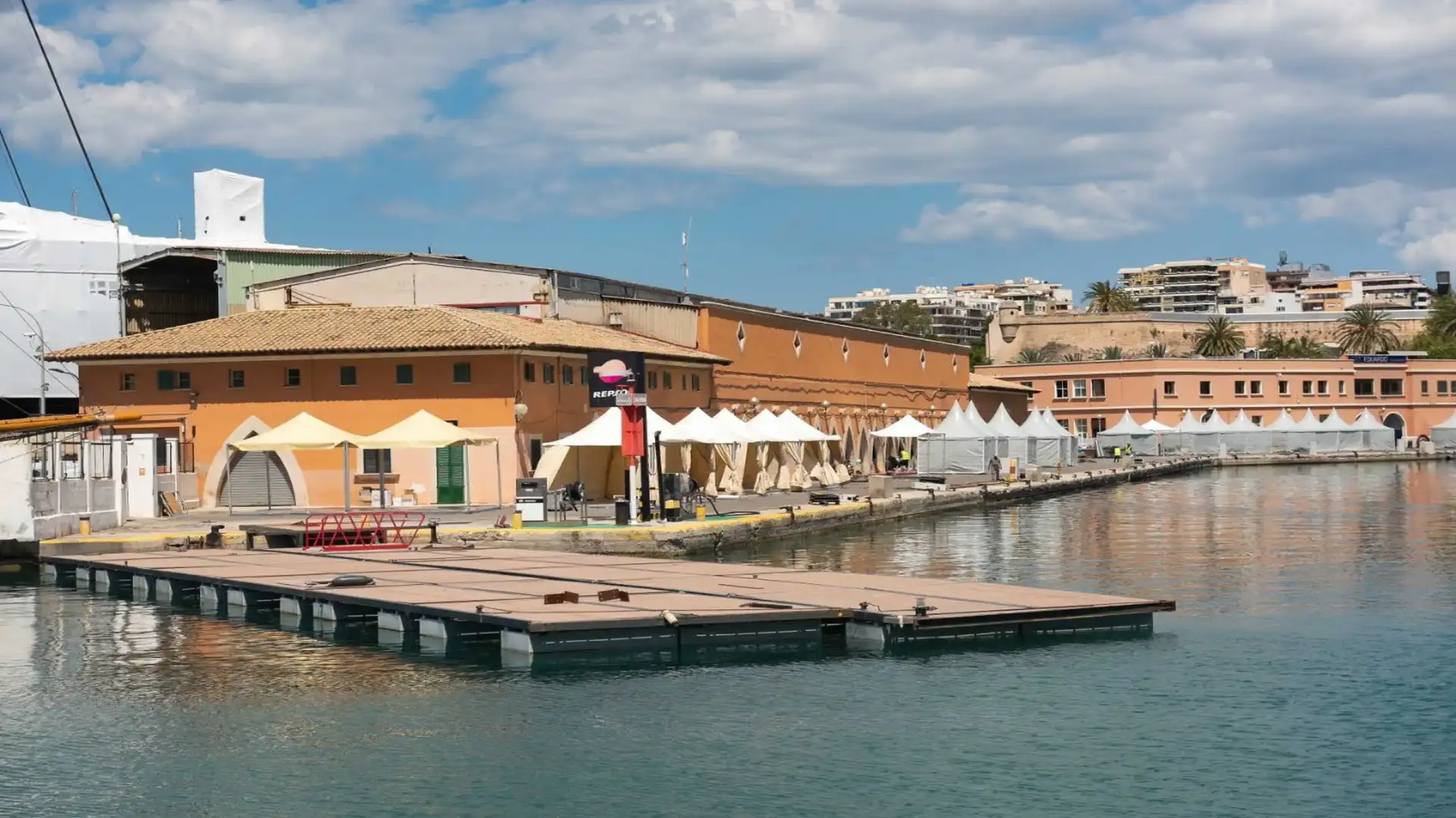 180 specialisti nel montaggio del Palma International Boat Show