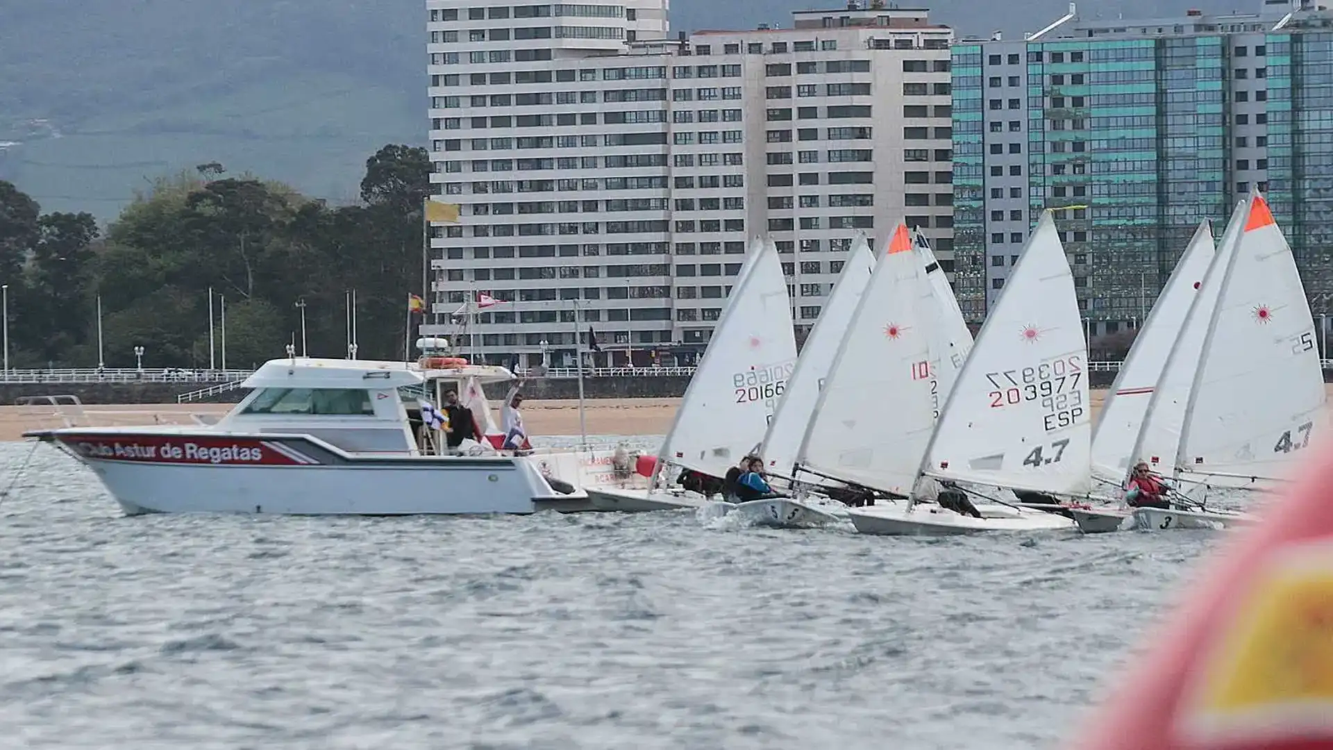 L'Astoriano di FEVA, ILCA4 e Optimist si è tenuto a Gijón
